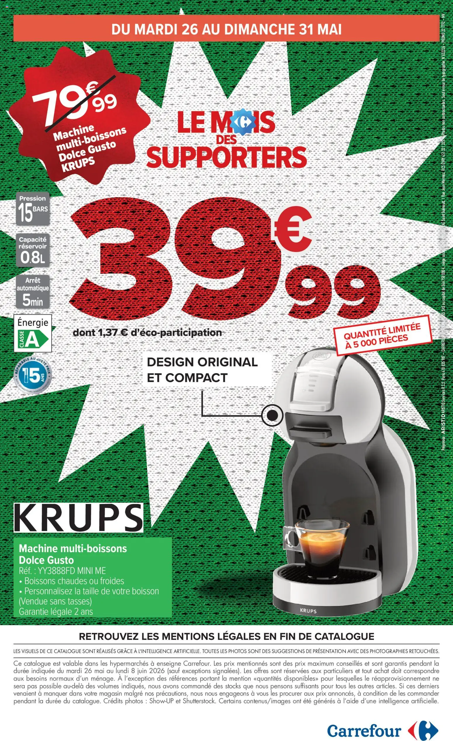 {H1} | Page: 2 | Produits: Dolce Gusto, Krups, Tasses