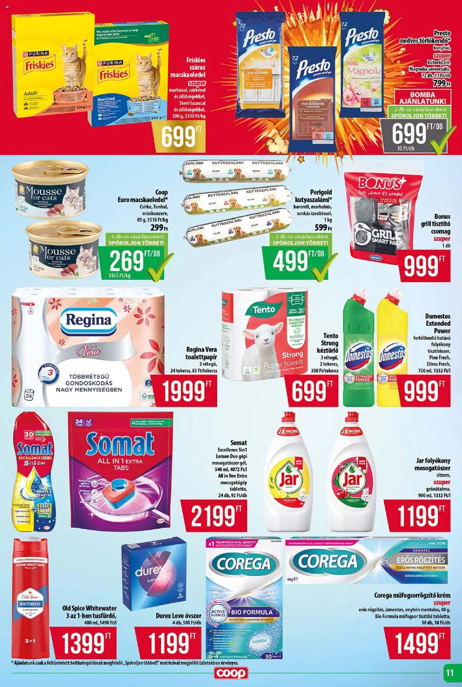 COOP akciós ujság - amely érvényes a következő dátumtól: 2026.07.16. | Oldal: 11