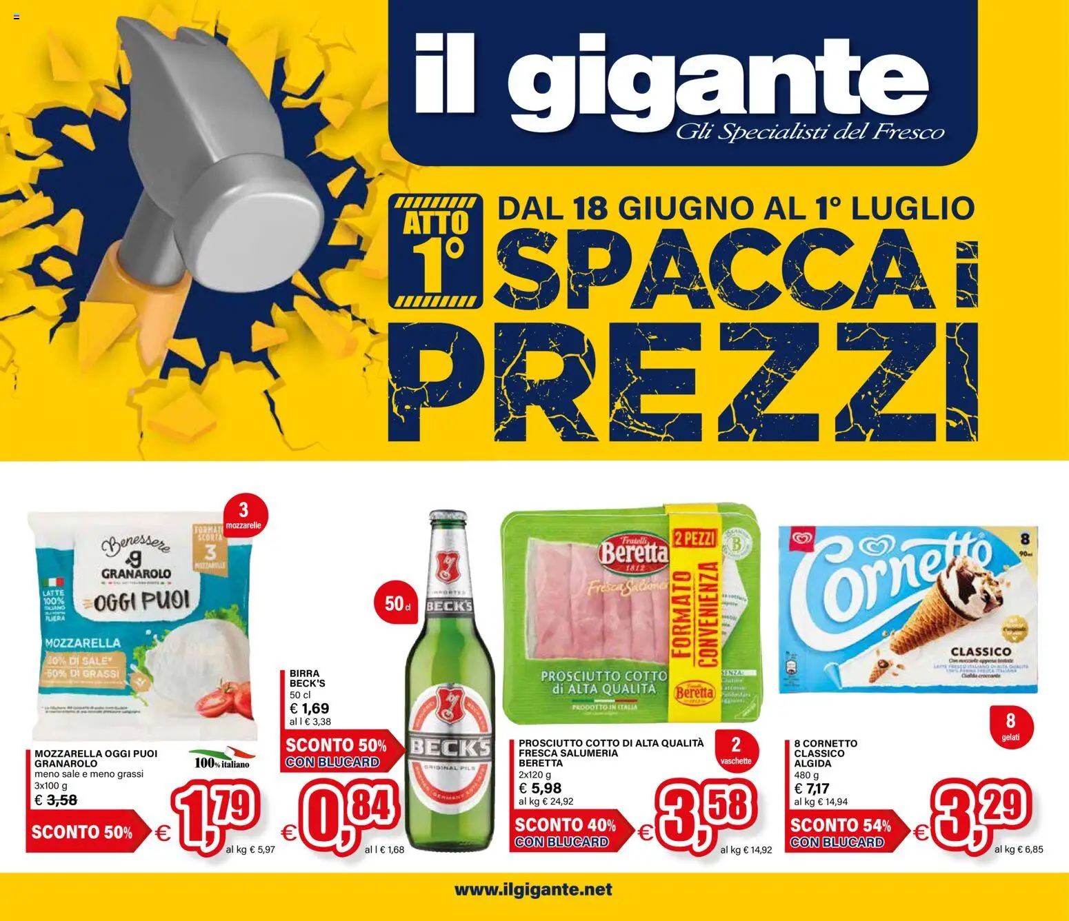 Volantino Il Gigante del 18.06.2026 | Pagina: 1