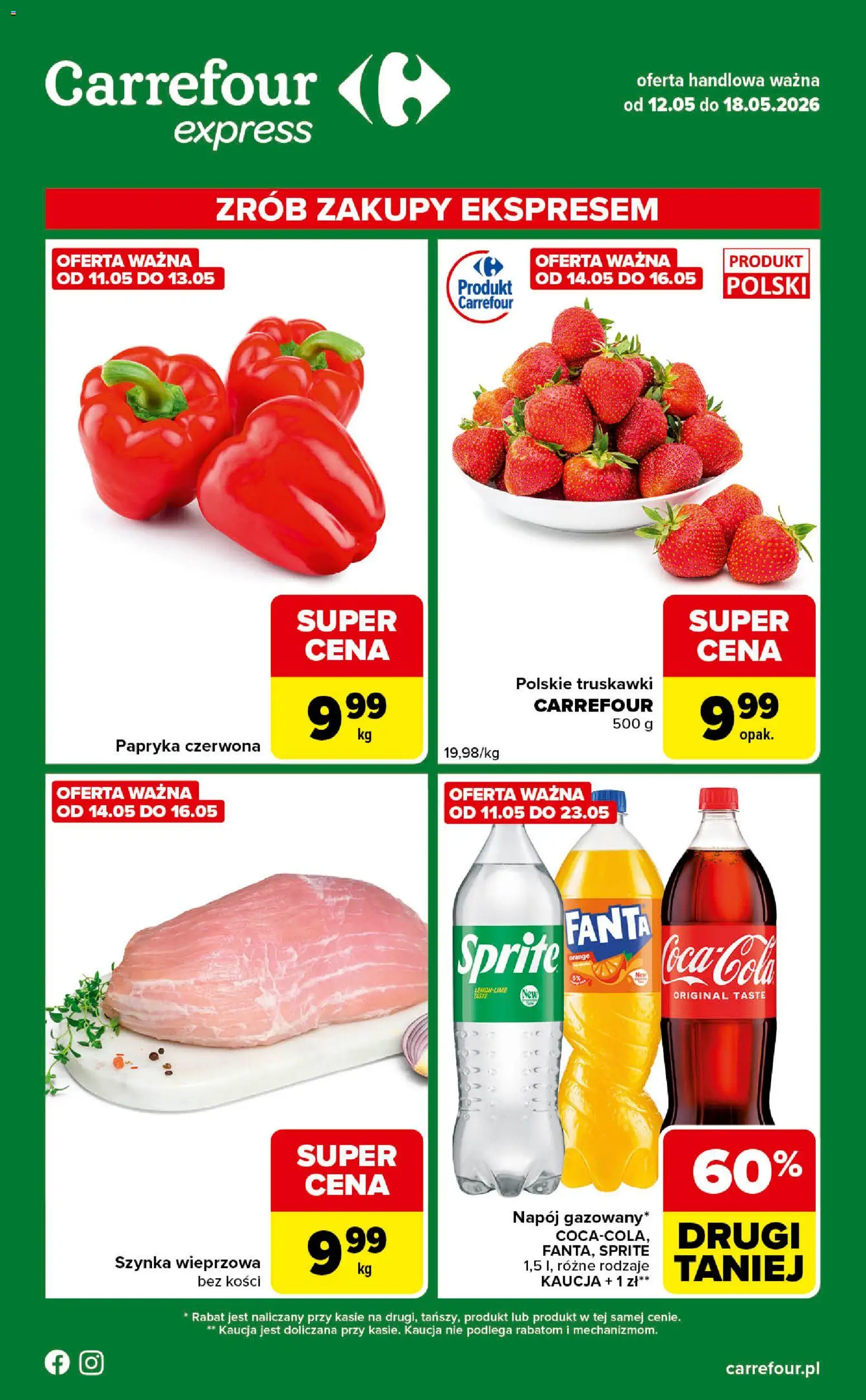 Carrefour gazetka - Express od 12.05.2026 | Strona: 1