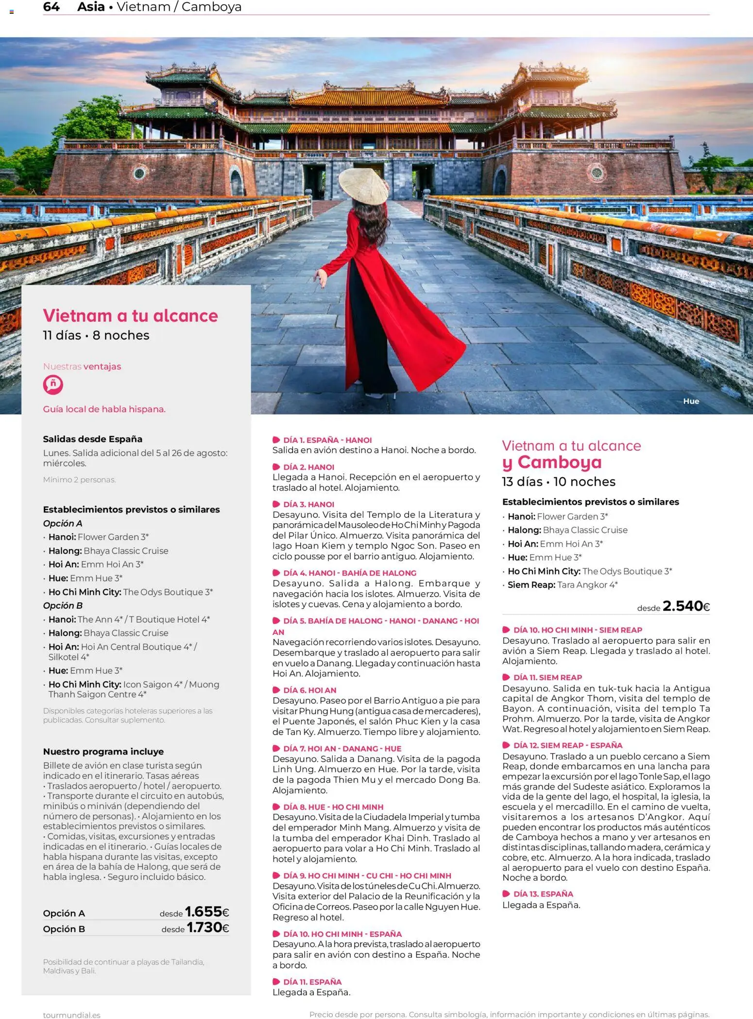 Viajes El Corte Inglés Asia y Oceanía │ válido desde el 01/01/2026 | Página: 64 | Productos: Salón, Navegación