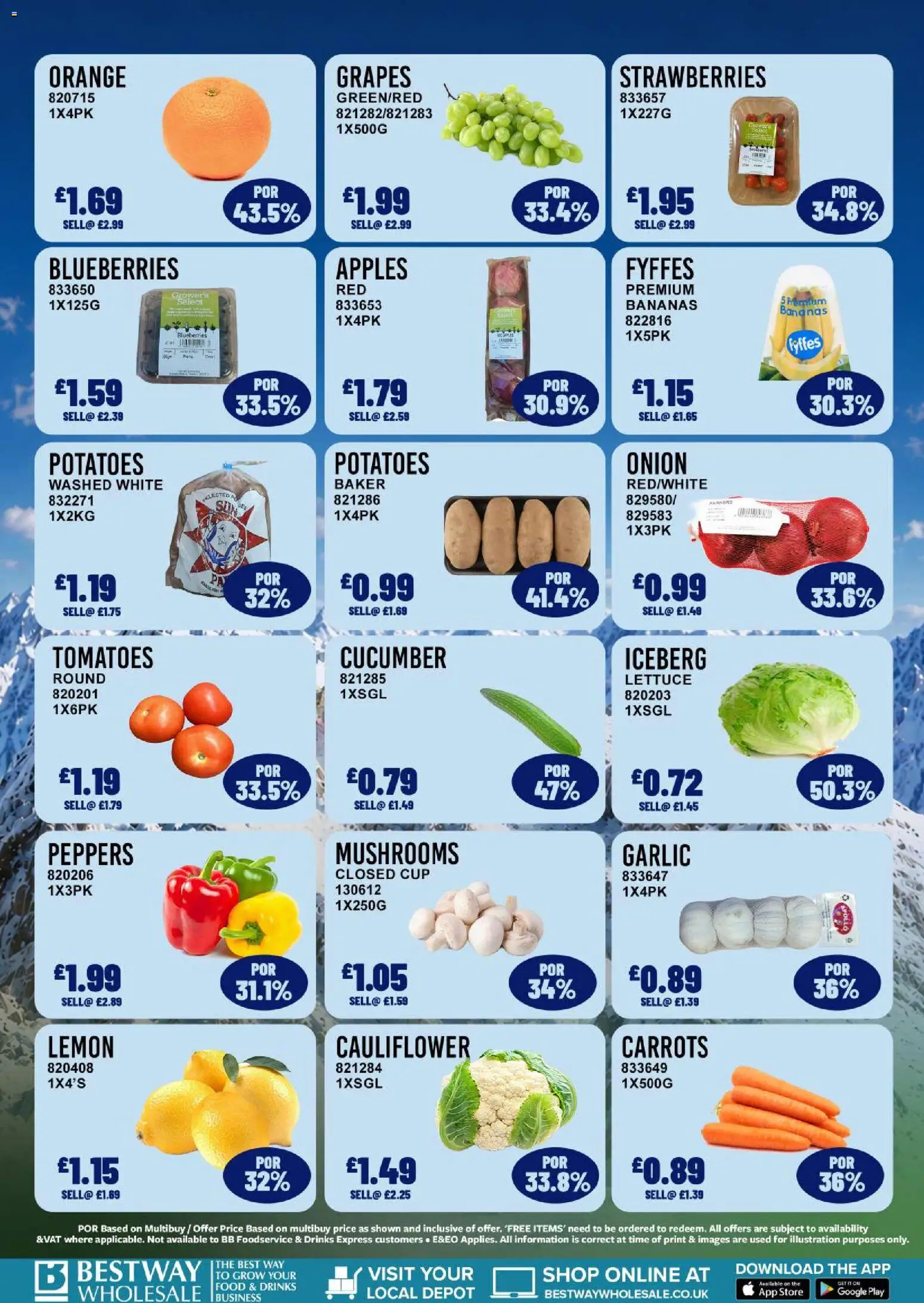{H1} | Page: 7 | Products: Onion, Apples, Bananas, Potatoes