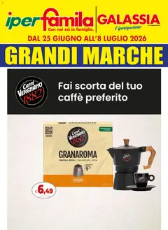 Anteprima del volantino Famila volantino Grandi Marche valido a partire dal 25/06/2026