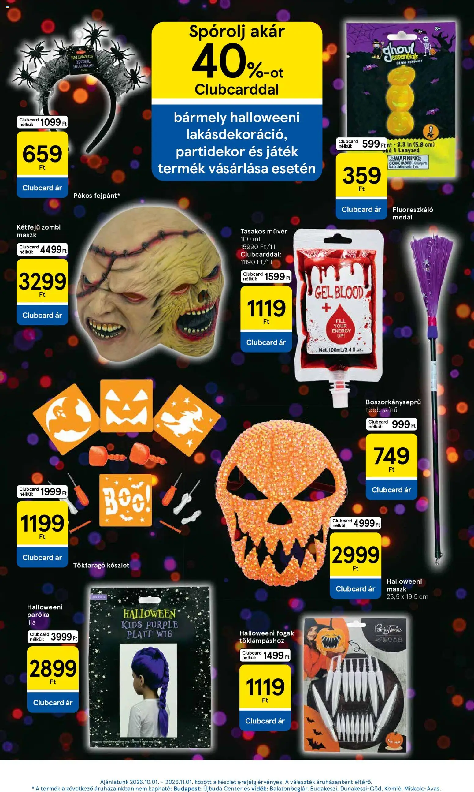 Tesco akciós ujság - amely érvényes a következő dátumtól: 2026.10.29. | Oldal: 12