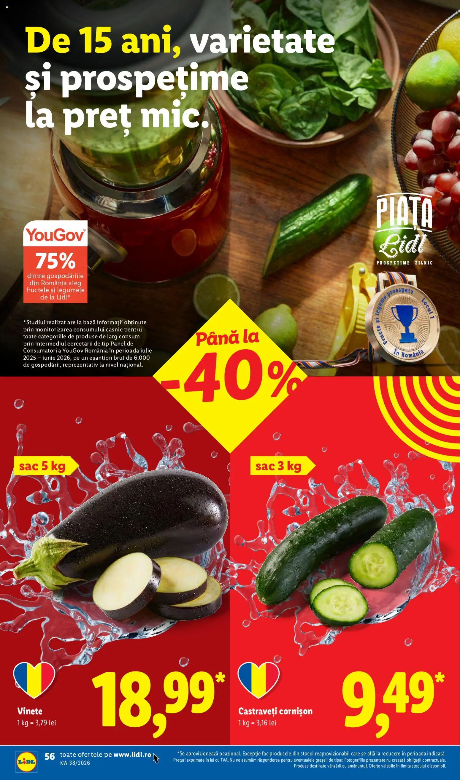 Noul catalog Lidl – valabil de la 14.09.2026 | Pagină: 56