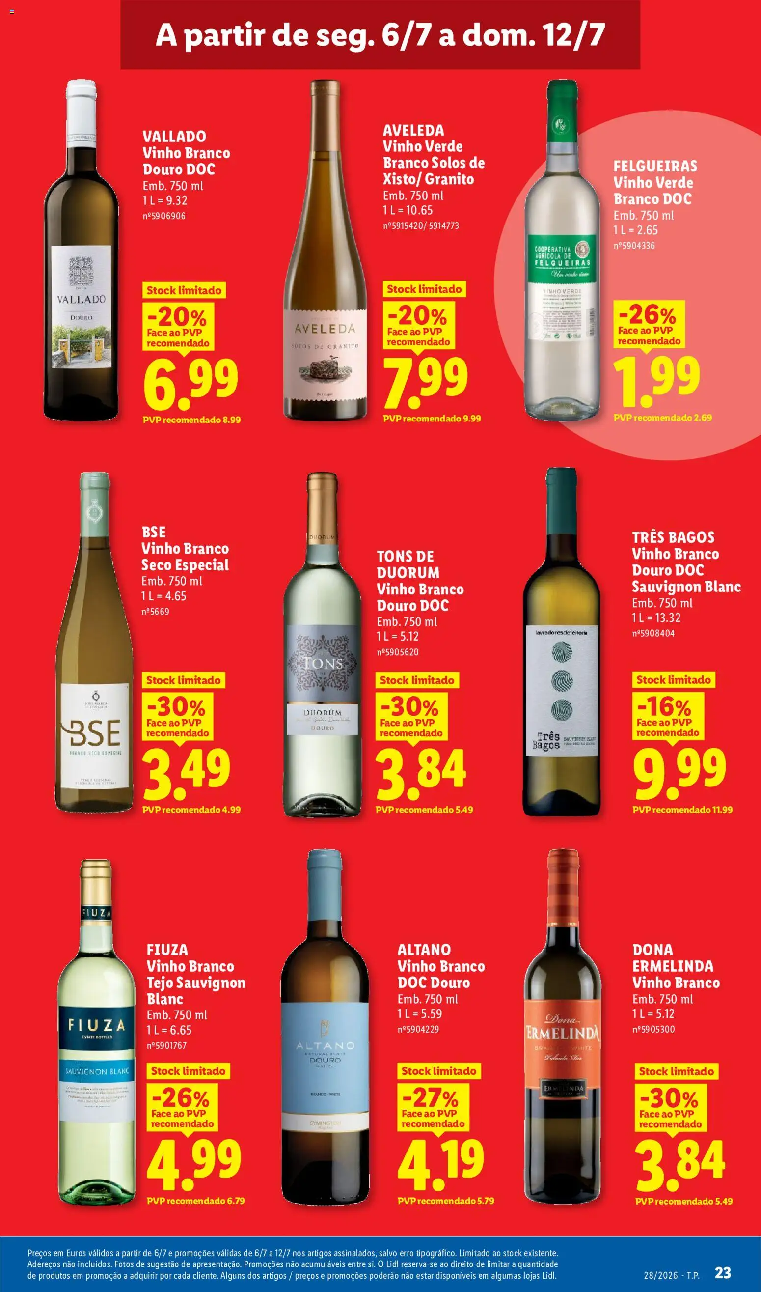 Lidl folheto │ válido de 06/07/2026 | Página: 23 | Produtos: Vinho