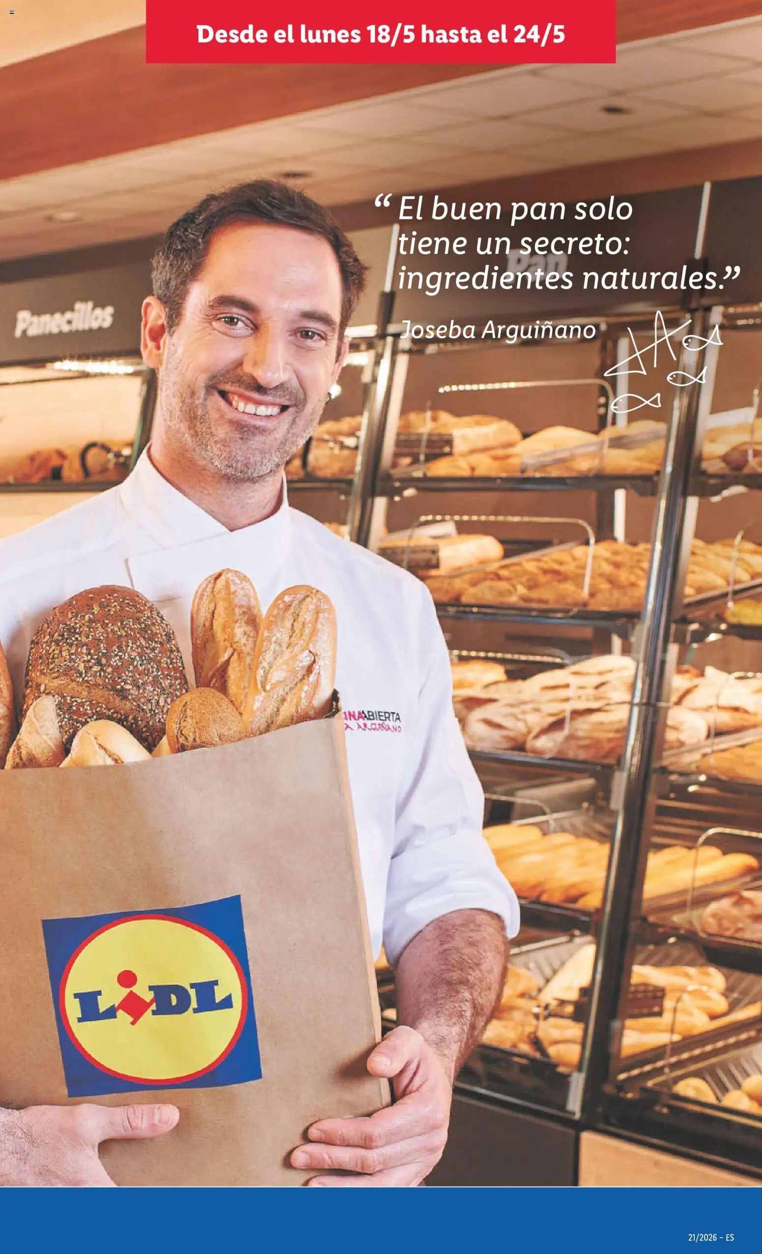 Lidl folleto │ válido desde el 18.05.2026 | Página: 17 | Productos: Κρεμάστρα, Pan