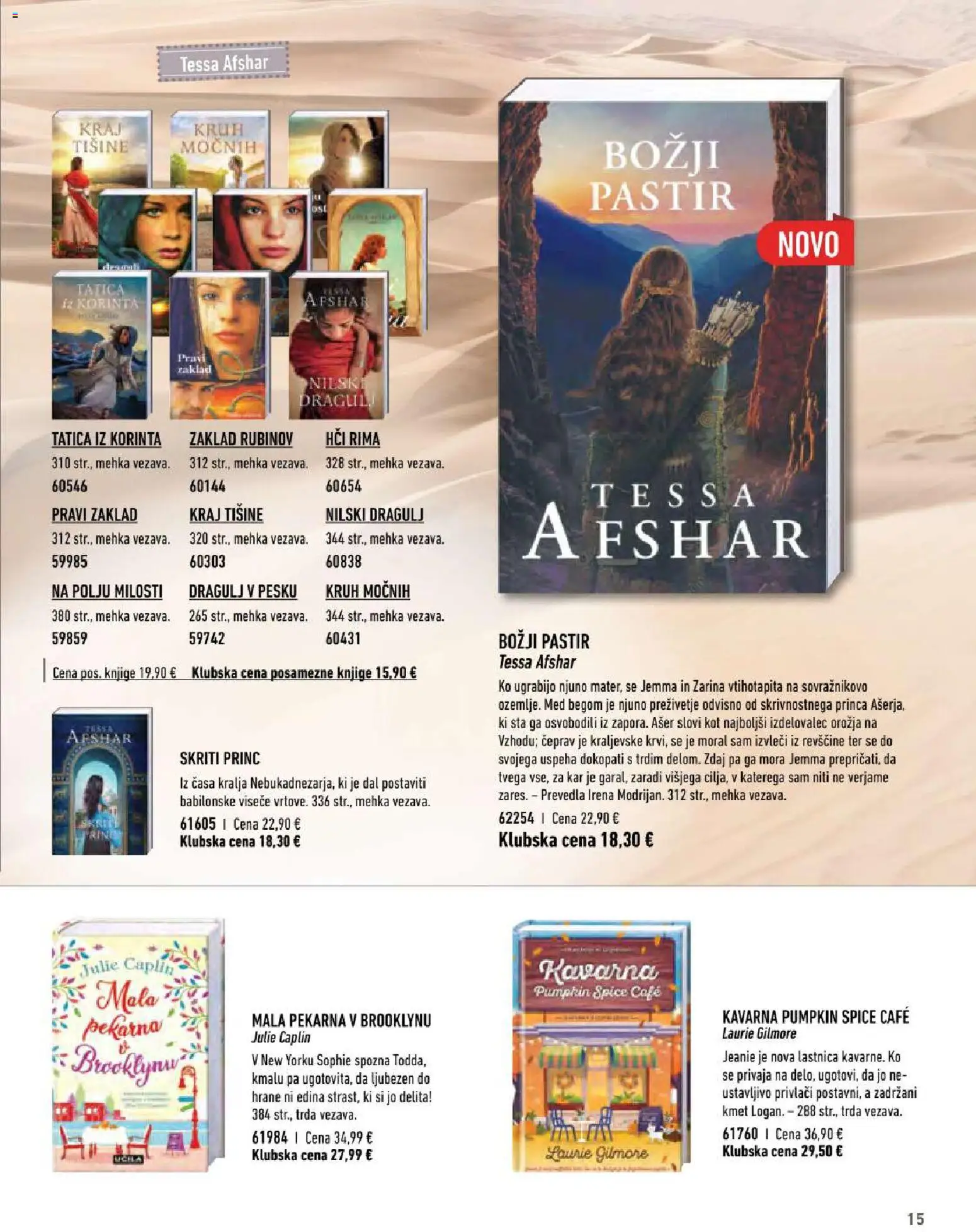 Novi Svet knjige katalog ponudbe – veljaven od 01.04.2026 | Stran: 15 | Izdelki: Pekarna, Kruh