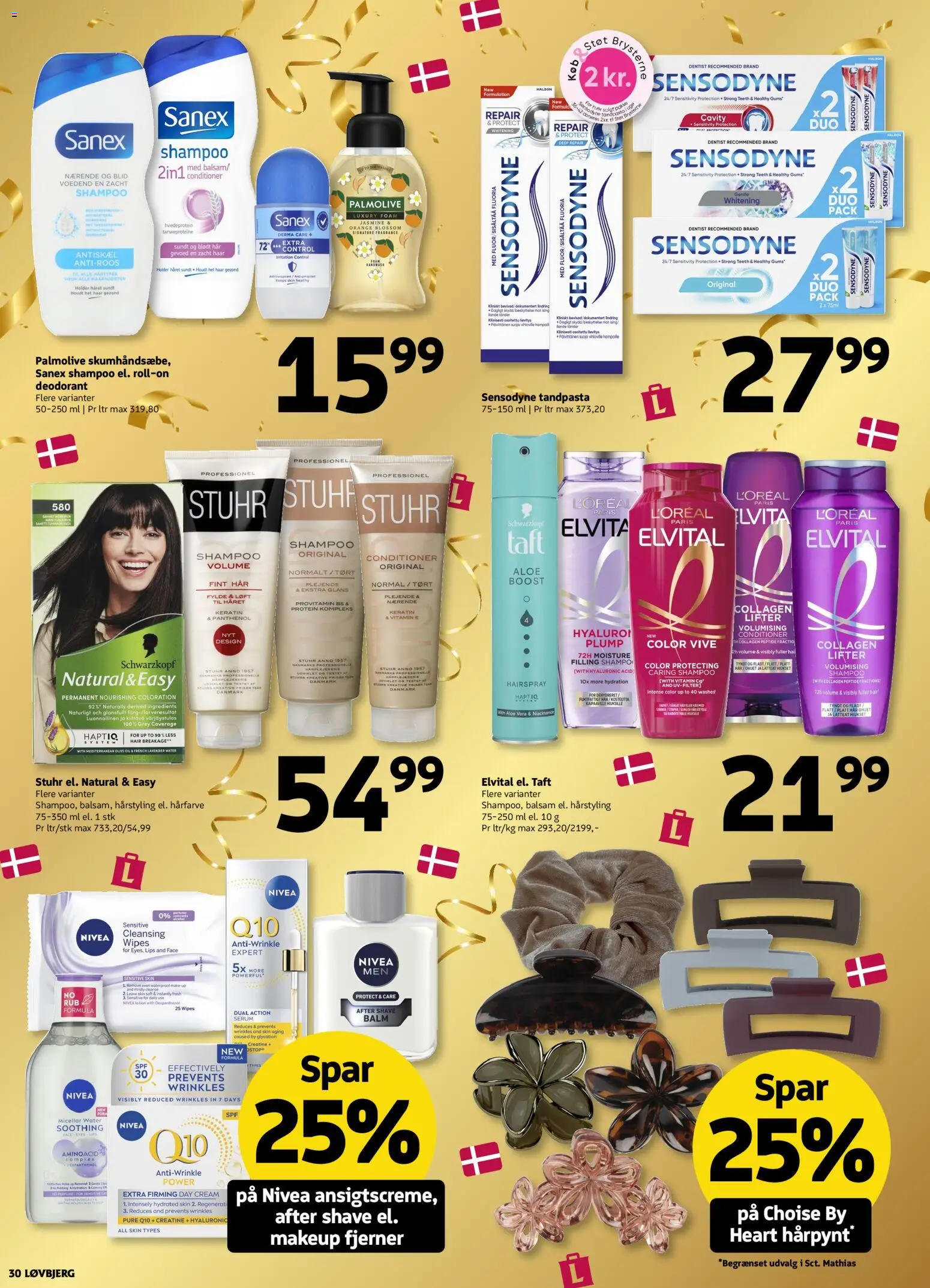 Løvbjerg tilbudsavis – gyldig fra 02/10/2026 | Side: 30 | Produkter: Shampoo, Hårfarve, Tandpasta, Aloe Vera