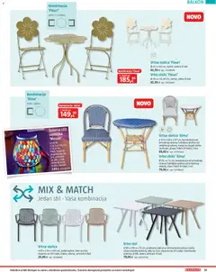 Bauhaus - Katalog - Pregled kataloga iz trgovine Bauhaus, vrijedi od 23.03.2026 | Stranica: 31 | Proizvodi: Stolić, Stol, Stolica, Vrtni stolić