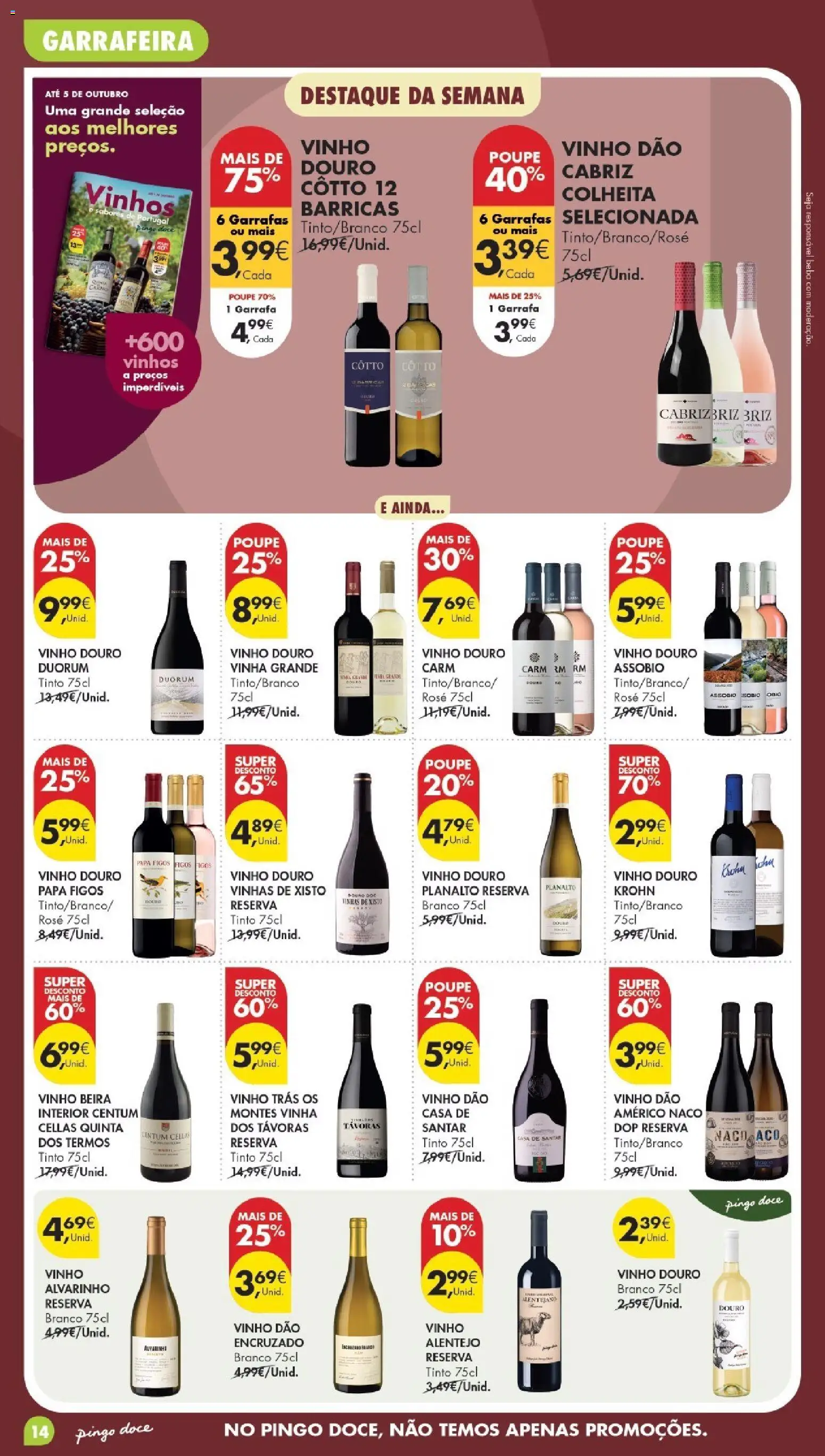 Pingo Doce Poupe Esta Semana Madeira │ válido de 15/09/2026 | Página: 14 | Produtos: Figos, Papa, Vinho