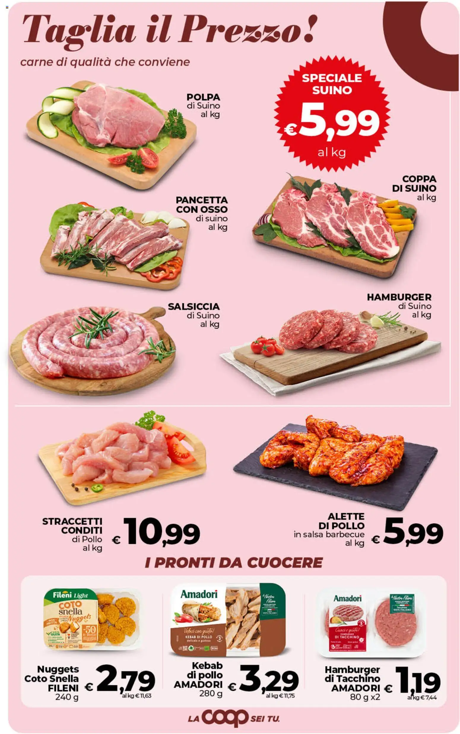 Volantino COOP del 29.05.2026 | Pagina: 10 | Prodotti: Pollo, Salsa, Tacchino, Barbecue