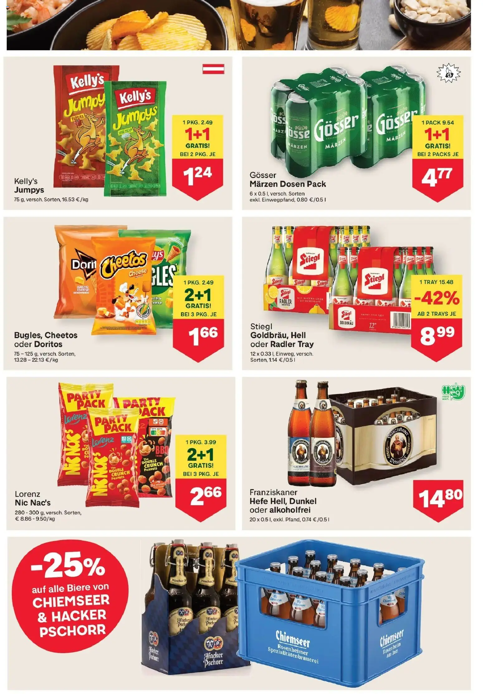 MPREIS Steyr von 20.08.2026 - Aktuelle Angebote | Seite: 9 | Produkte: Radler
