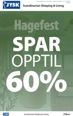 Forhåndsvisning av JYSK kundeavis gyldig fra 11.05.2026