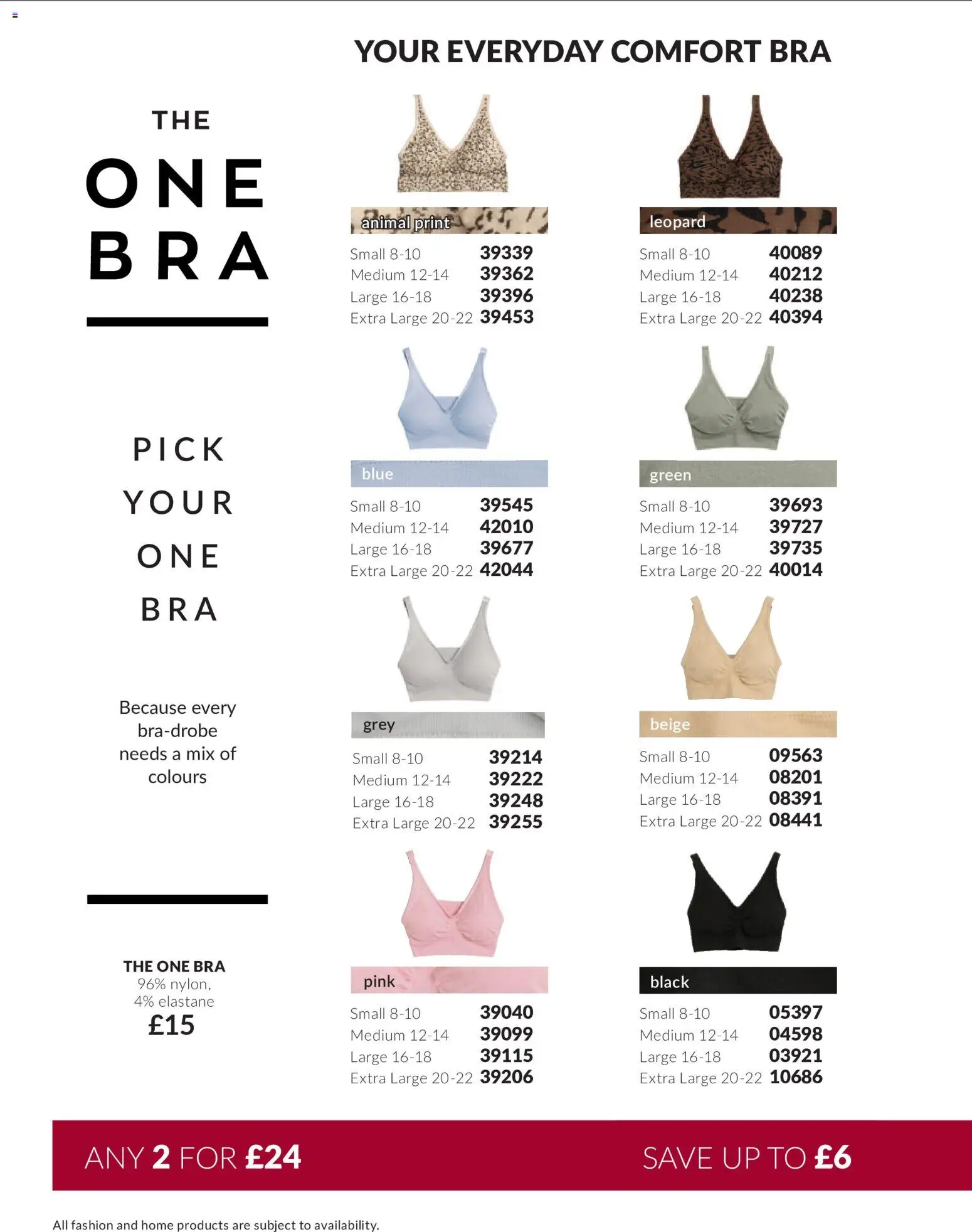{H1} | Page: 130 | Products: Bra