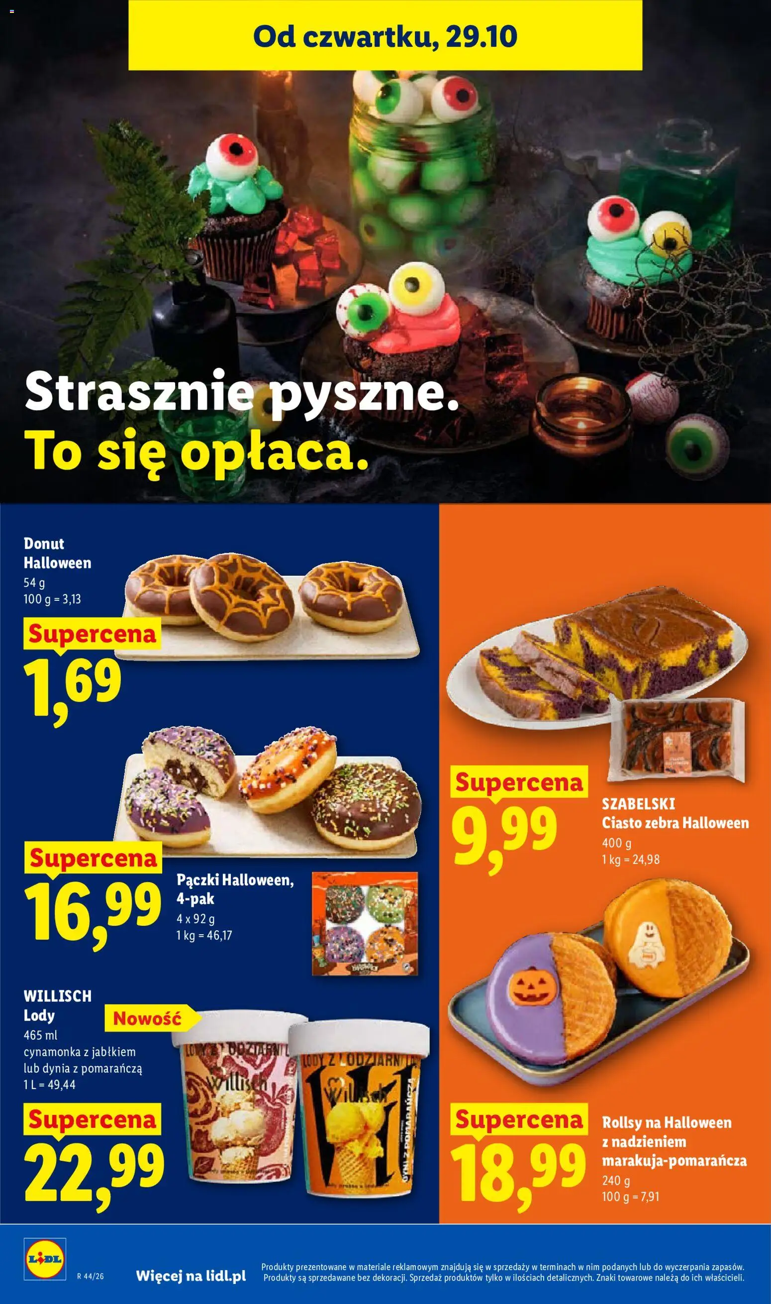 Lidl Polsko leták od 29.10.2026 | Strana: 74 | Produkty: Donut