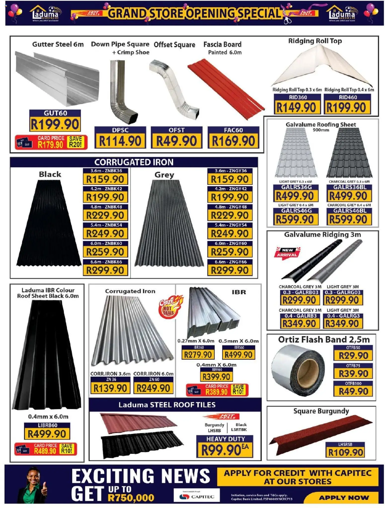 New Laduma Hardware catalogue – valid from 23/09/2026 | Page: 22 | Products: Iron, Light, Pipe