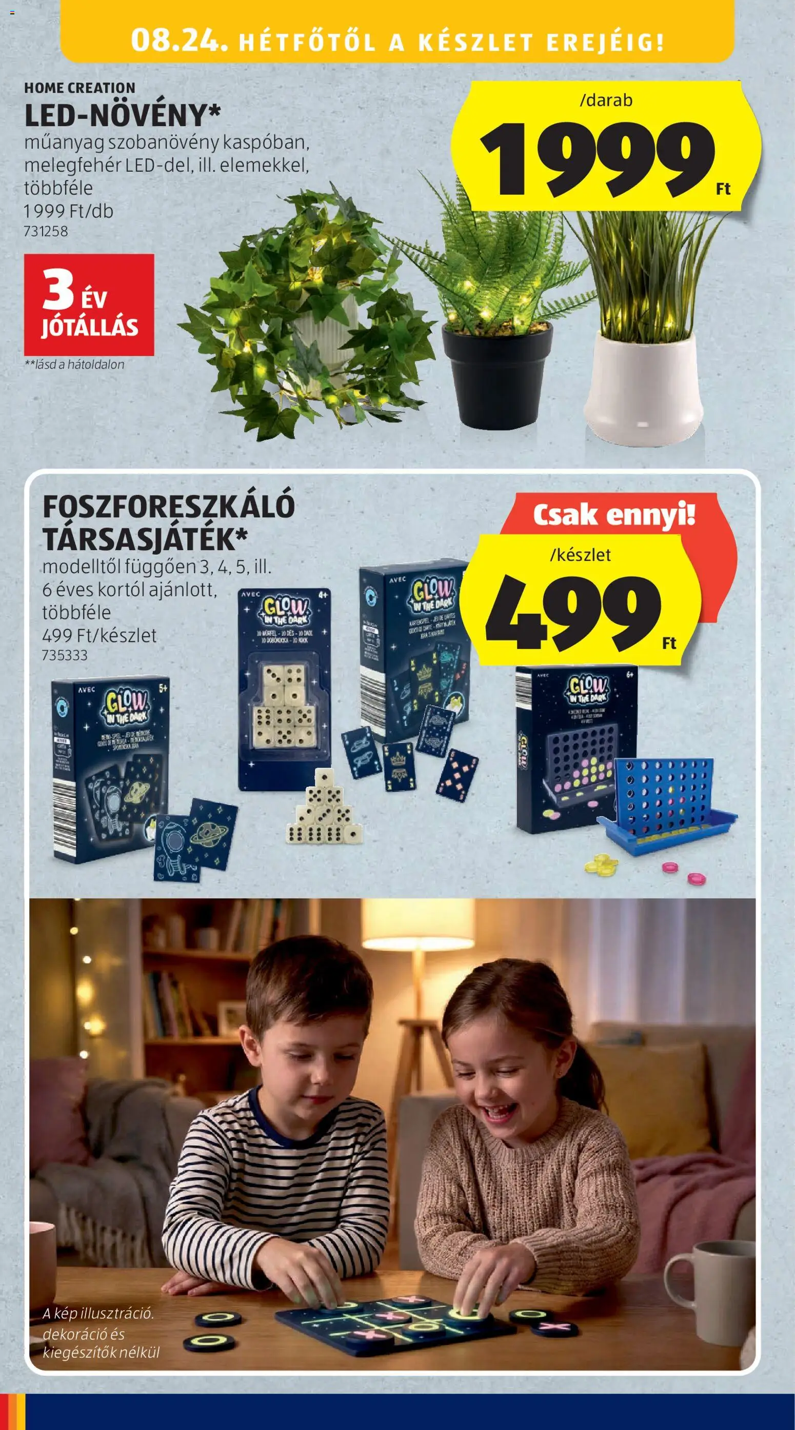 Aldi akciós ujság - amely érvényes a következő dátumtól: 2026.08.21. | Oldal: 46 | Termékek: Dekoráció