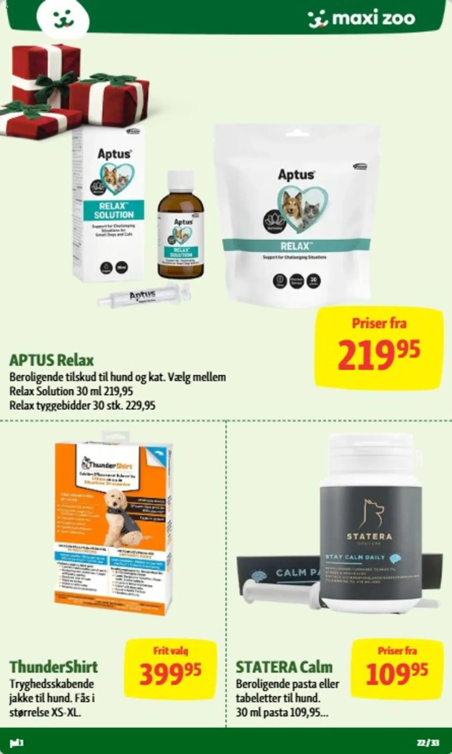 Maxi Zoo tilbudsavis – gyldig fra 14/10/2026 | Side: 22 | Produkter: Pasta, Jakke