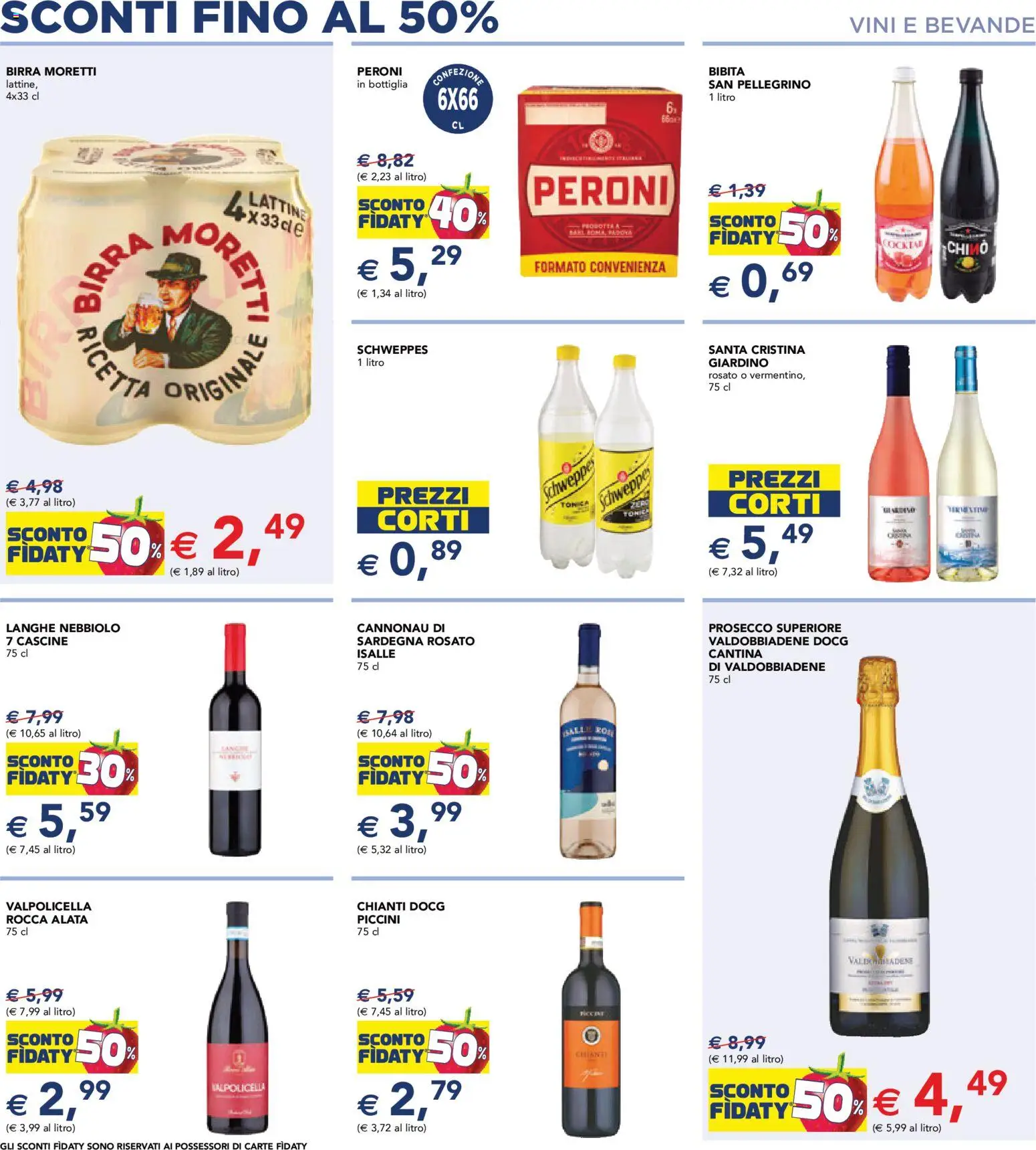 Volantino Esselunga S del 18.05.2026 | Pagina: 14 | Prodotti: Birra, Prosecco, Bibita, Bottiglia
