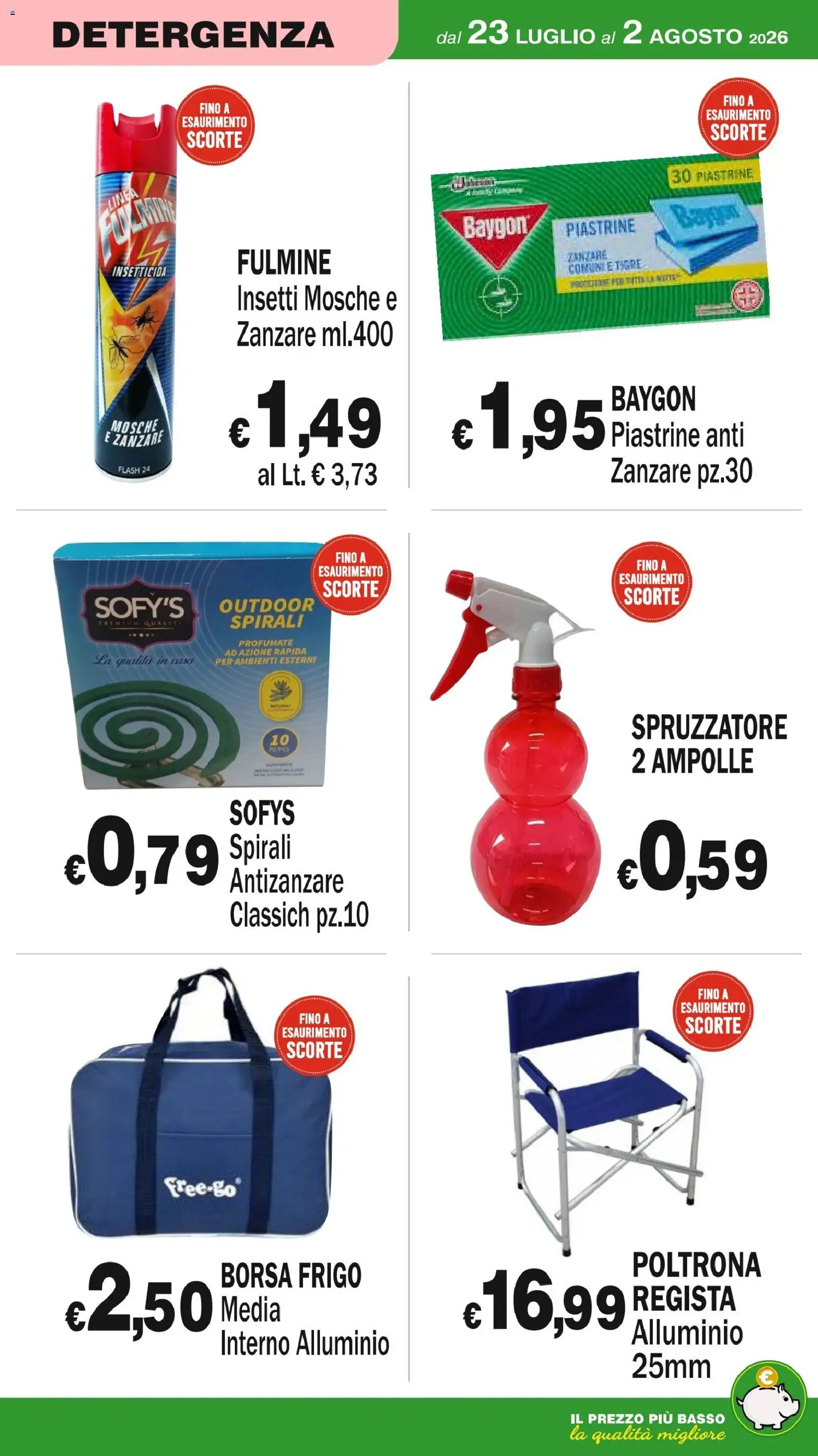 Volantino Primo Prezzo del 23/07/2026 | Pagina: 34