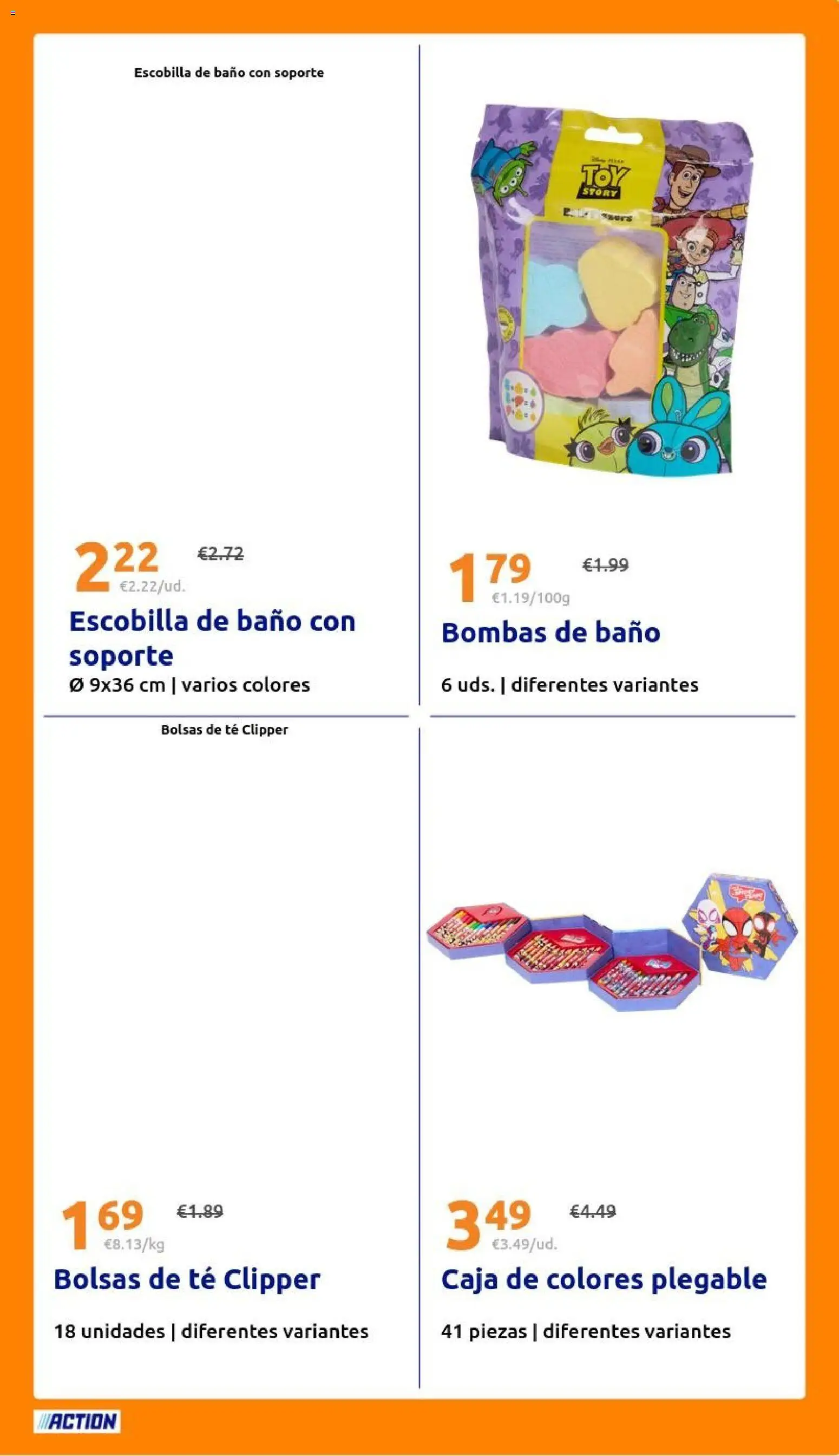 Action folleto │ válido desde el 12/08/2026 | Página: 25 | Productos: Té, Caja, Baño