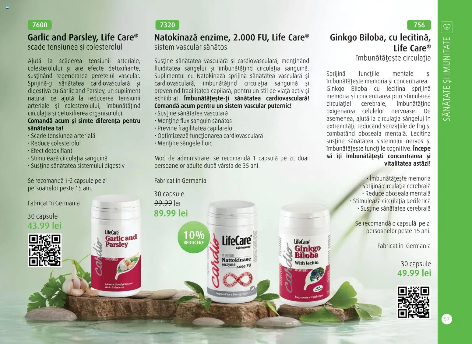 Noul catalog Life Care – valabil de la 01.04.2026 | Pagină: 59 | Produse: Pește