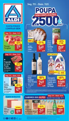 Pré-visualização Aldi folheto válido de 07/09/2026
