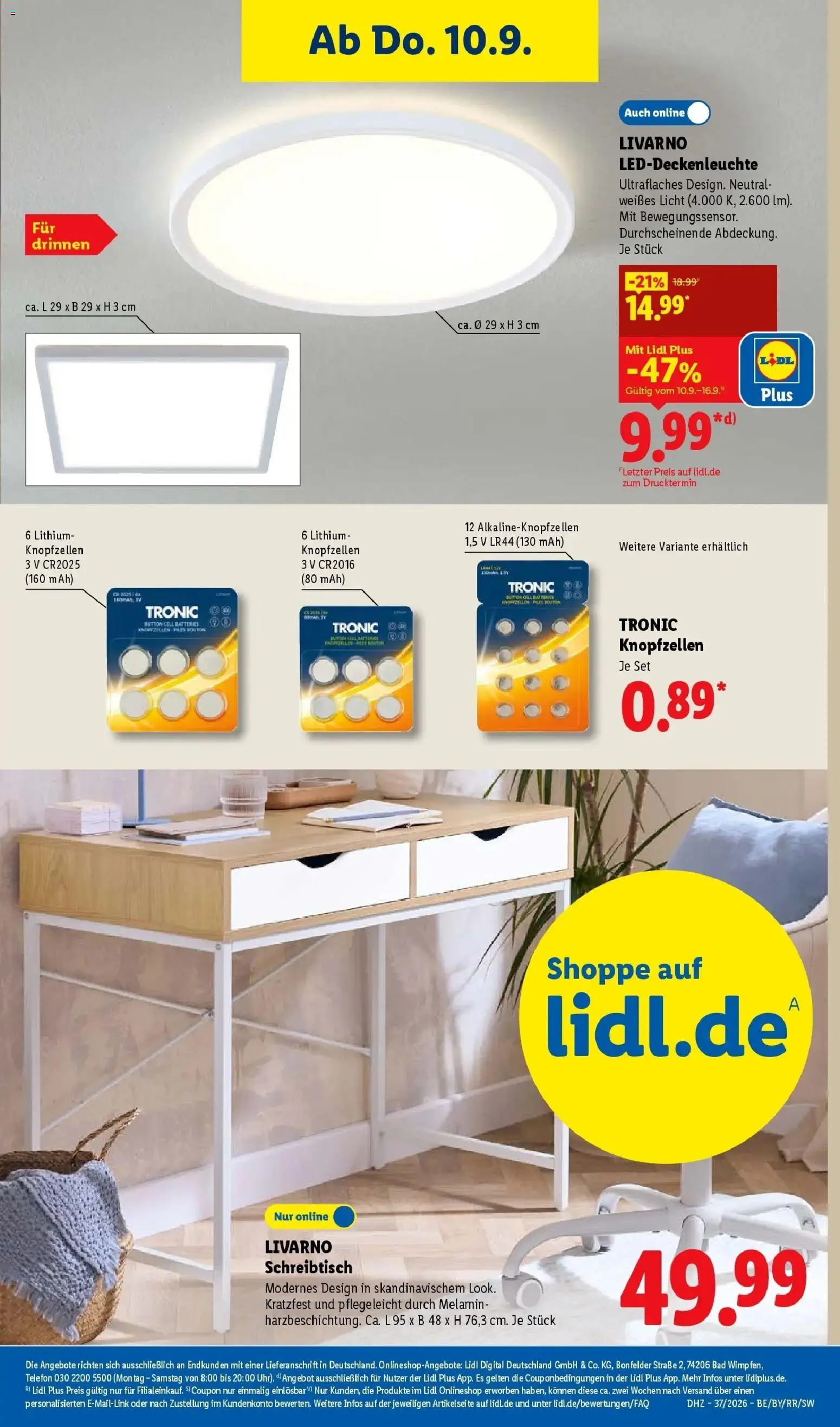 Lidl Prospekt Düsseldorf (ab 07.09.2026) zum Blättern » Angebote | Seite: 55 | Produkte: Bad, Telefon