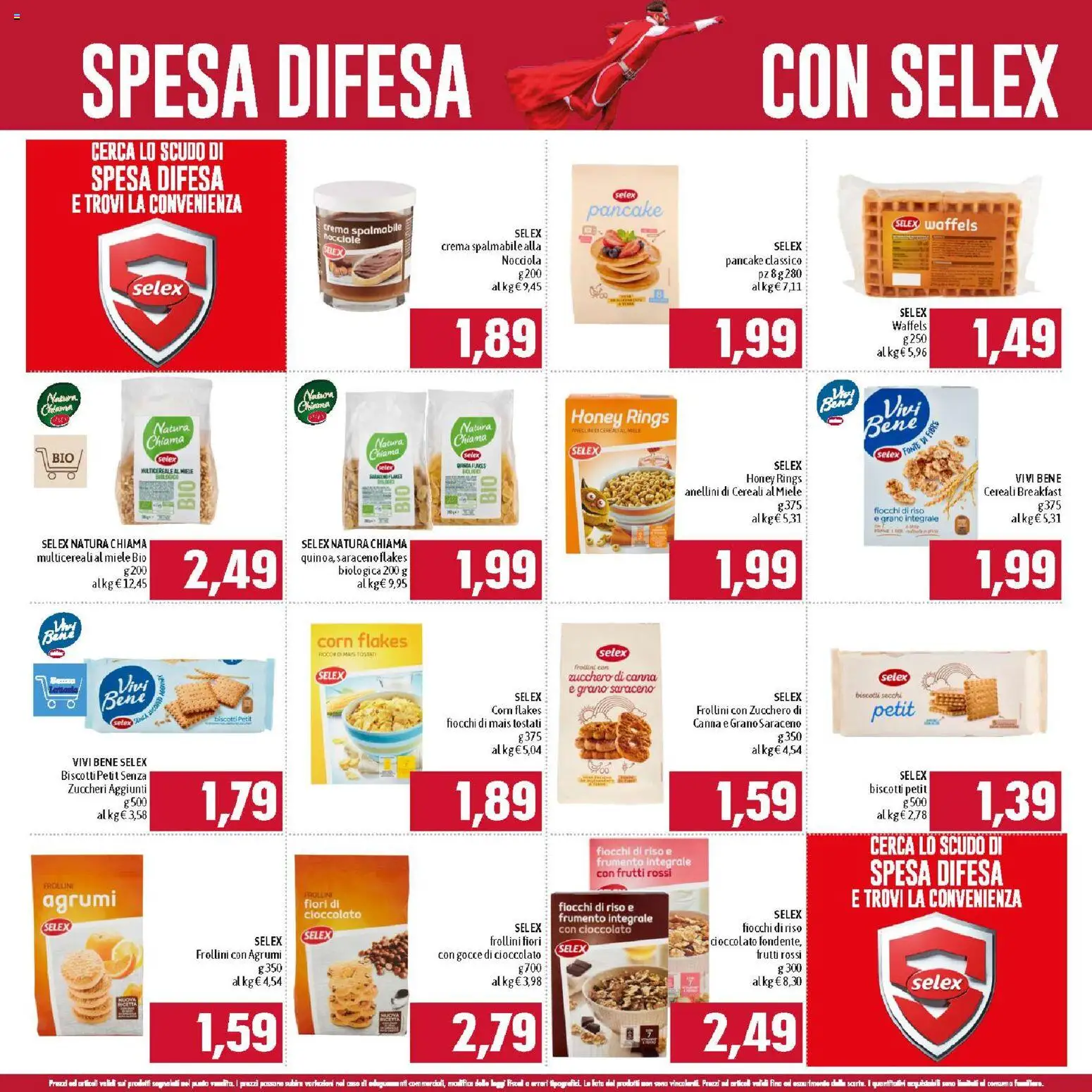Volantino Famila del 01.02.2026 | Pagina: 12 | Prodotti: Cioccolato, Biscotti, Agrumi, Nocciole