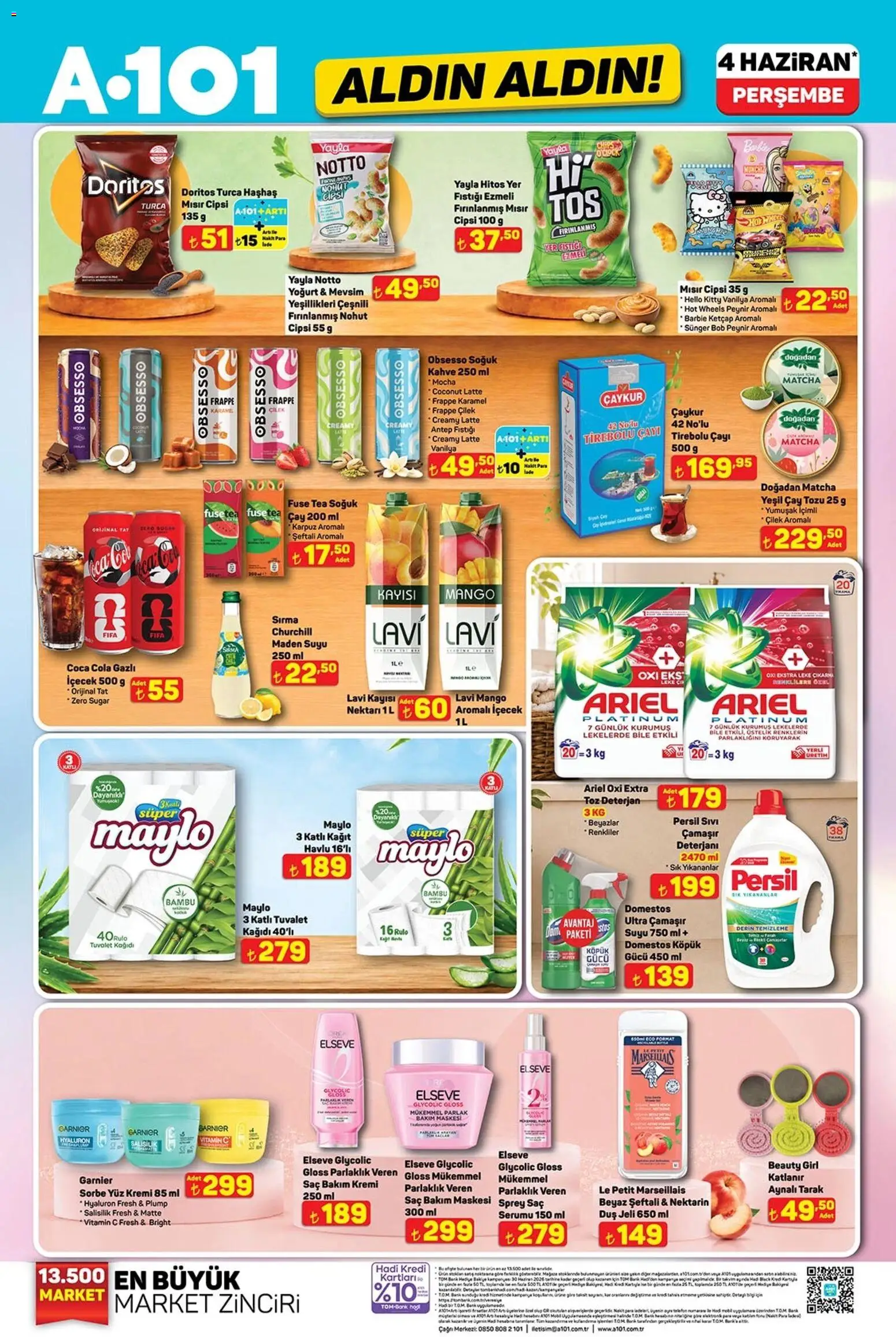 A101 - Katalog Aldın Aldın - 04.06.2026 tarihinden itibaren geçerlidir | Sayfa: 3 | Ürünler: Çilek, Yer fıstığı, Mango, Mısır