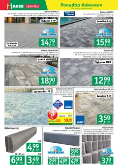 Jager katalog akcije – veljaven od 24.06.2026 | Stran: 3 | Izdelki: Teza, Kos, Robnik, Tlakovec