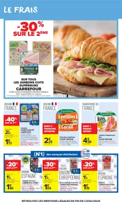 Carrefour Market - Prévisualisation de Carrefour Market catalogue Barcecue valide à partir de 13/07/2026 | Page: 31 | Produits: Saucisson, Saucisson sec, Pois, Jambon