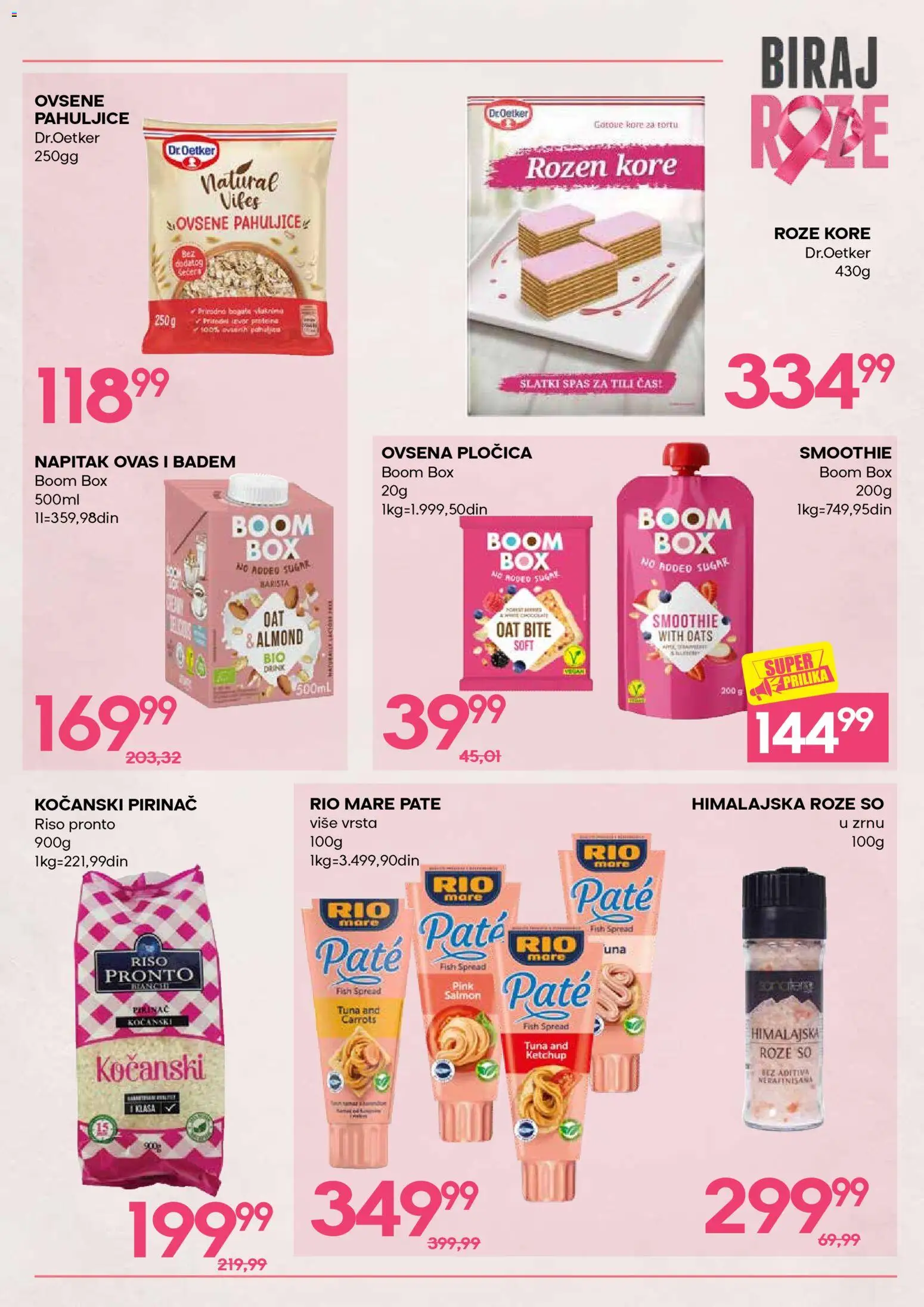Idea katalog - važi od 01.10.2026 | Strana: 5 | Proizvode: Tuna, Pahuljice, So, Ovsene pahuljice