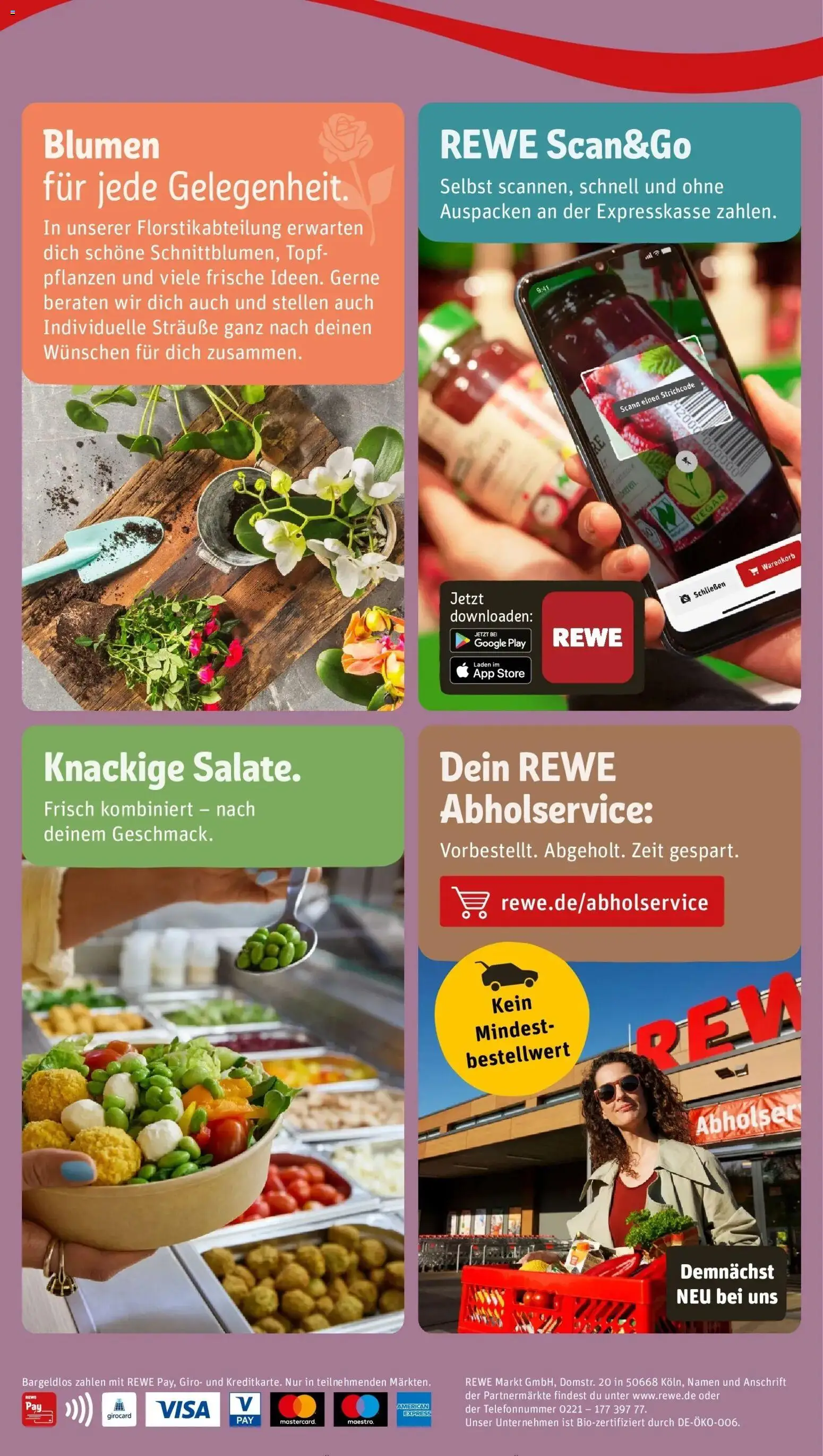 REWE Prospekt ab 05.10.2026 zum Blättern » Angebote | Seite: 2 | Produkte: Blumen