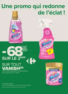 Carrefour contact - Prévisualisation de Carrefour contact catalogue valide à partir de 20/10/2026 | Page: 19 | Produits: Vanish, Poudre, Détachant, Détachant avant lavage