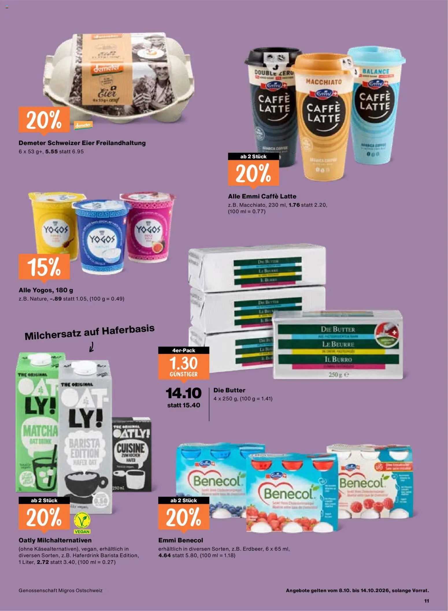 Migros aktionen – gültig ab 08.10.2026 | Seite: 11