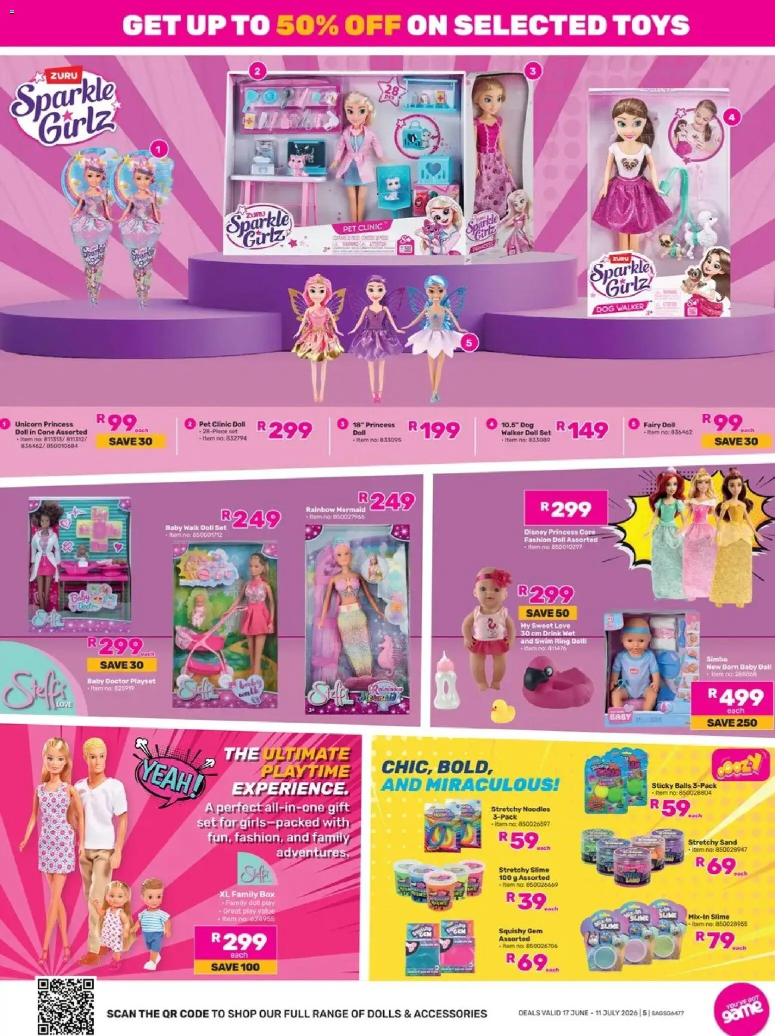 New Game catalogue – valid from 17.06.2026 | Page: 5 | Products: Playset, Toys, Box, Noodles