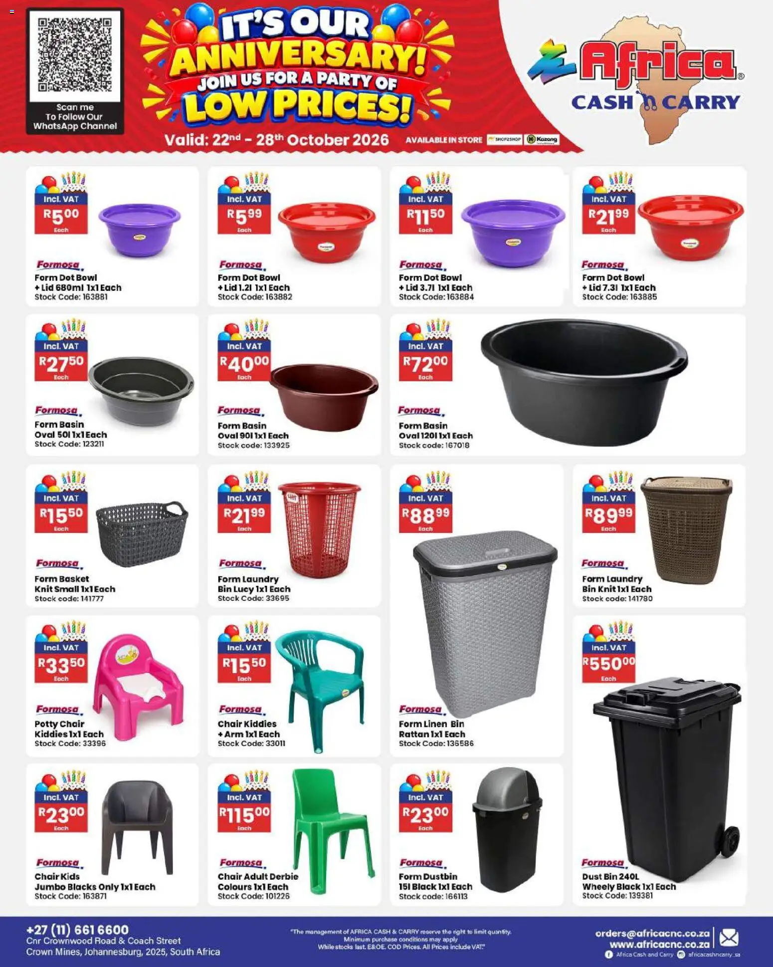 New Africa Cash & Carry catalogue – valid from 22/10/2026 | Page: 69