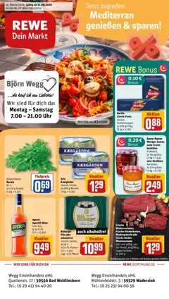 Rewe Prospekt Lippstadt / Bad Waldliesborn ab 31.08.2026 gültig