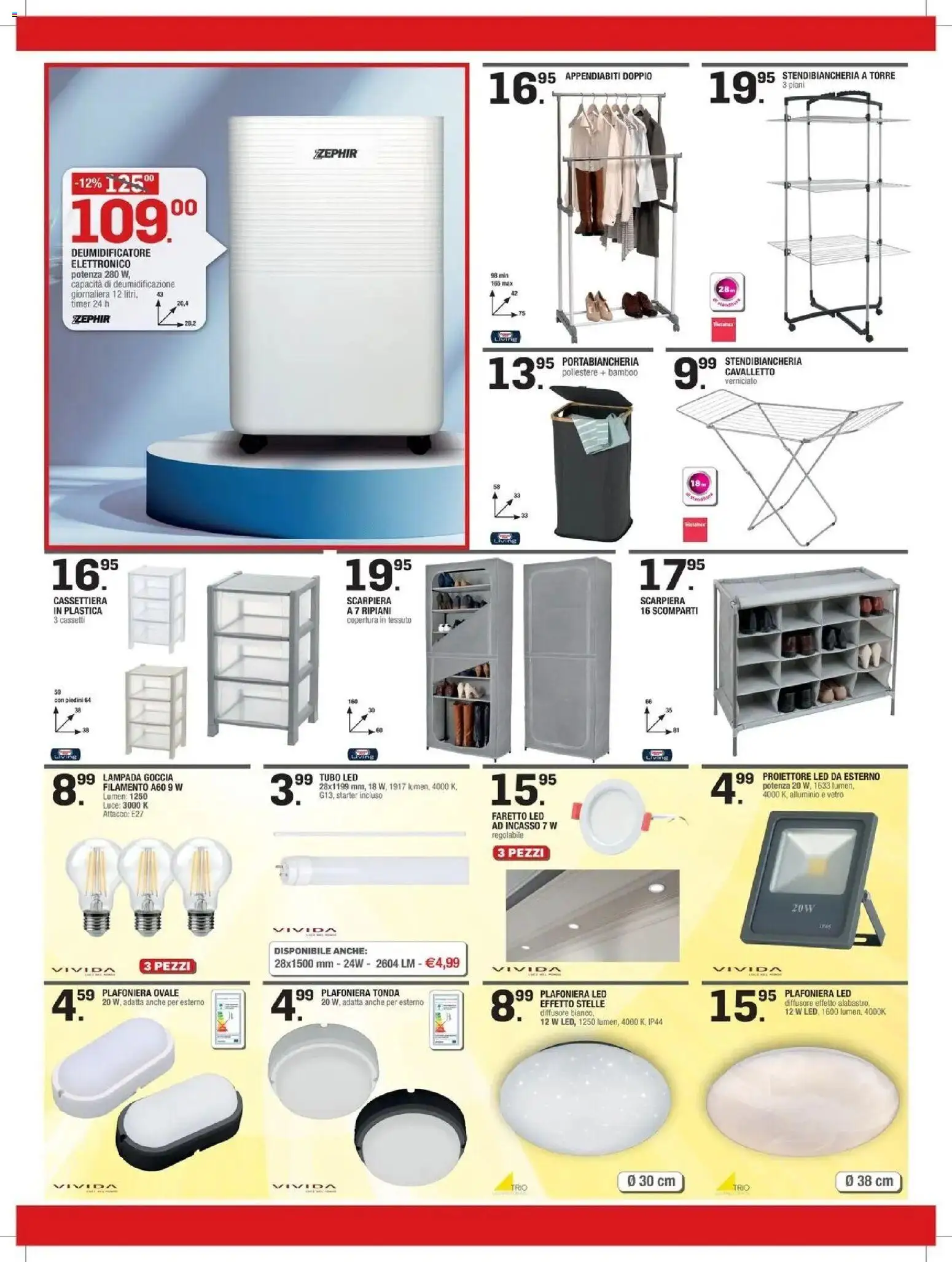 Nuovo Brico OK volantino attuale dal 08/10/2026 > offerte anteprima 🛍️ | Pagina: 6 | Prodotti: Faretto, Tubo, Alluminio, Lampada