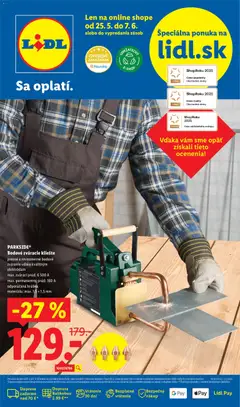 Lidl leták platný od 25.05.2026