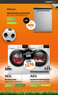 Expert folder - Voorbeeld van een folder van Expert, geldig van 15.06.2026 | Pagina: 2 | Producten: Wasmachine, Vaatwasser