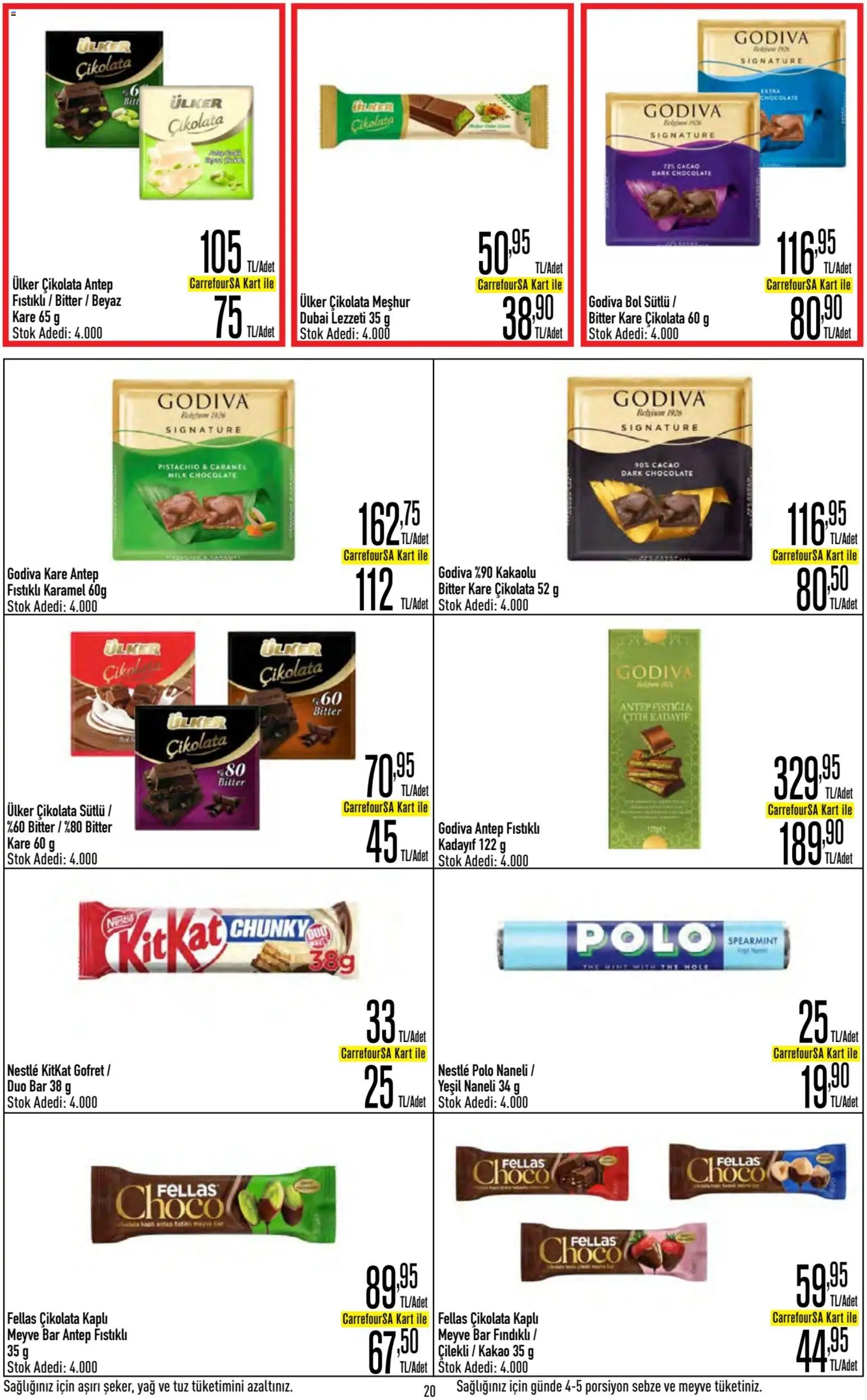 CarrefourSA - Katalog Gurme - 20 Ağustos 2026 tarihinden itibaren geçerlidir | Sayfa: 20 | Ürünler: Gofret, Yağ, Meyve, Tuz