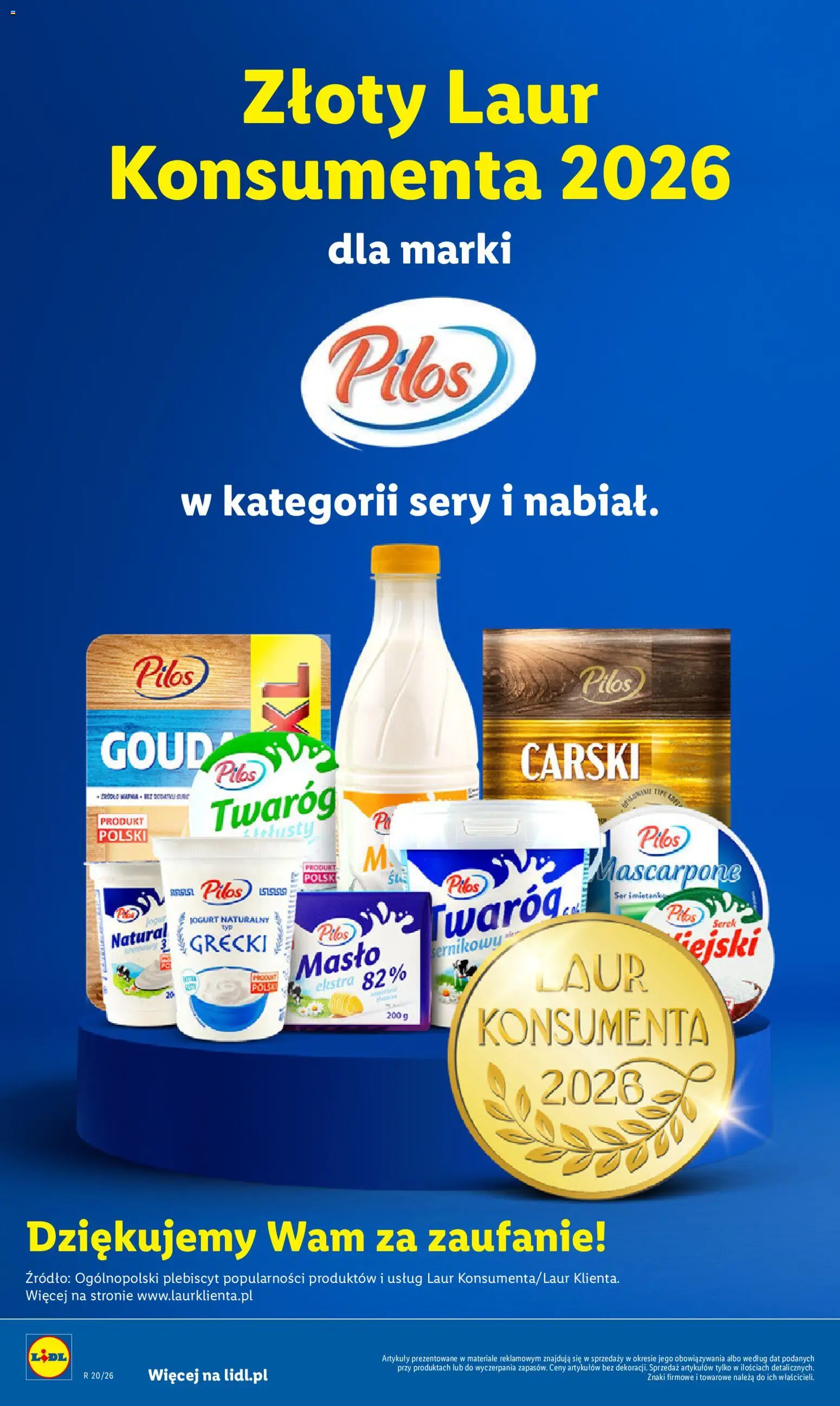 Lidl gazetka od 21.05.2026 | Strona: 60 | Produkty: Jogurt naturalny, Serek wiejski, Jogurt, Twaróg