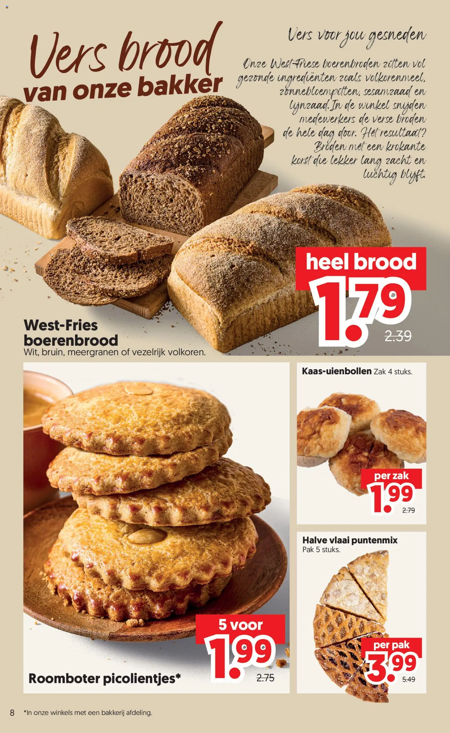 {H1} | Pagina: 10 | Producten: Brood, Roomboter, Ingrediënten, Sesamzaad