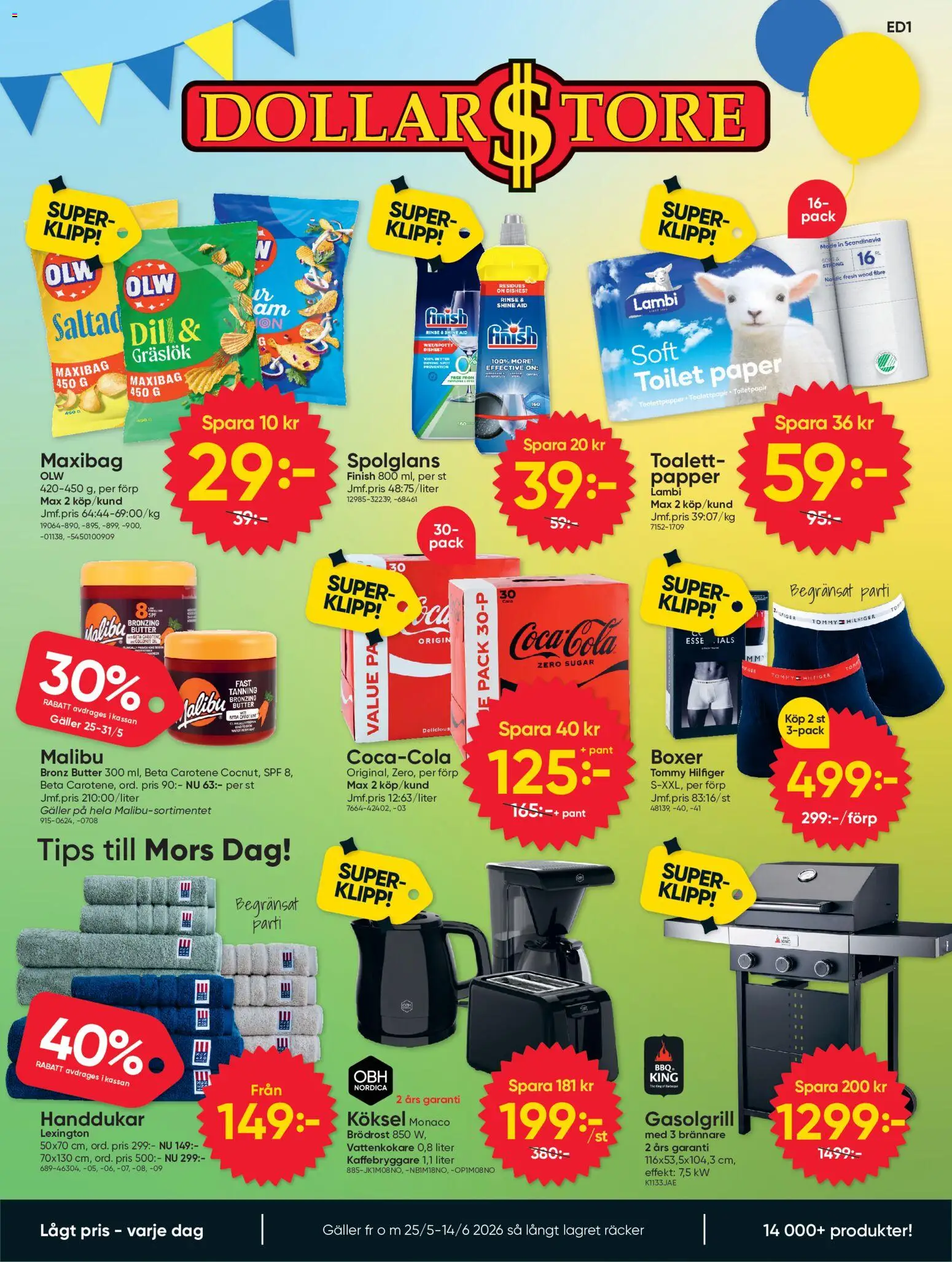 Dollar Store reklamblad aktuell från 25.05.2026 | Sida: 1