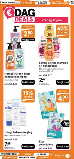 Etos folder - Voorbeeld van een folder van Etos, geldig van 15.06.2026 | Pagina: 6 | Producten: Kan, Festék, Shampoo, Conditioner