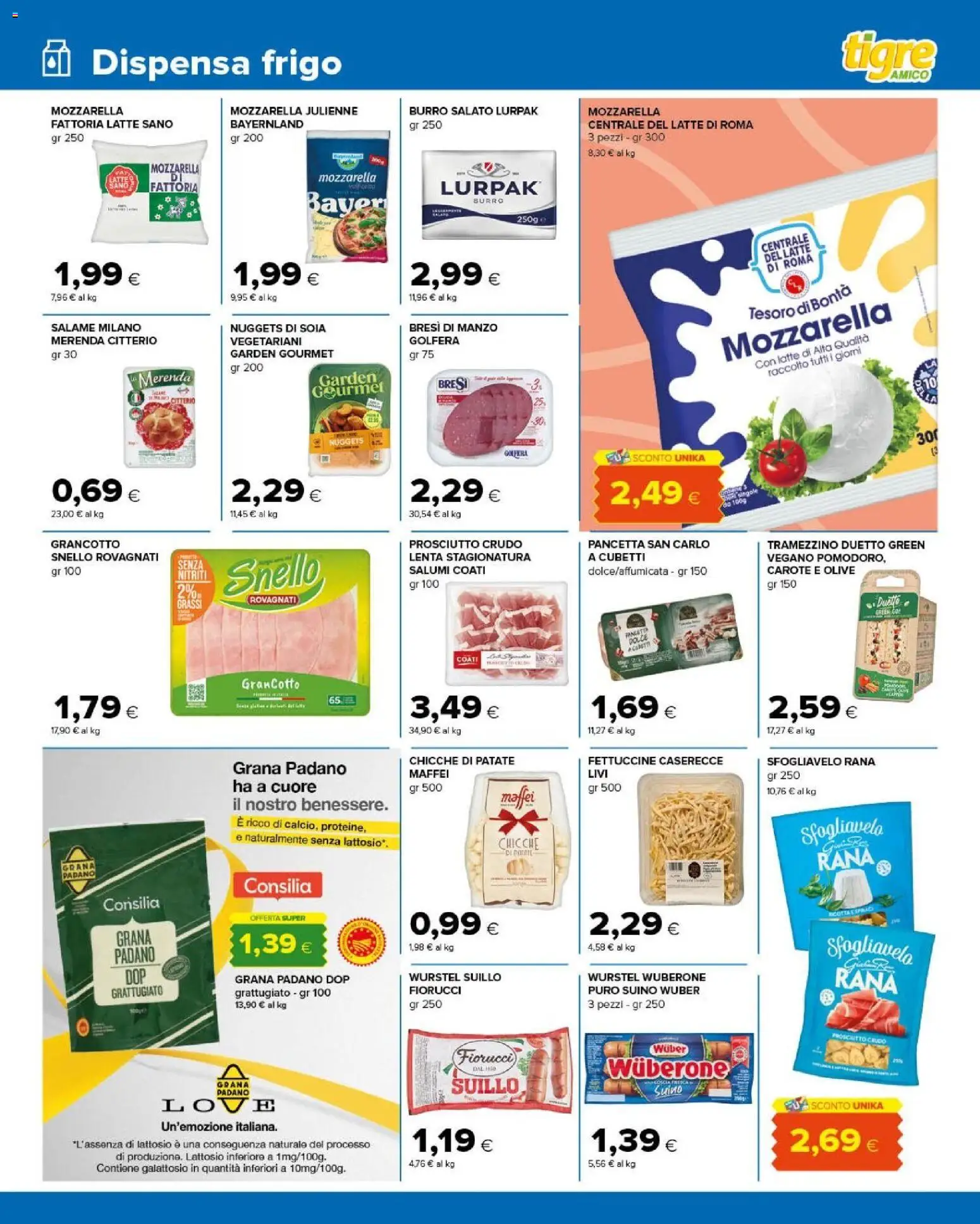 Volantino Tigre del 14/10/2026 | Pagina: 7 | Prodotti: Prosciutto Crudo, Suino, Olive, Tramezzino