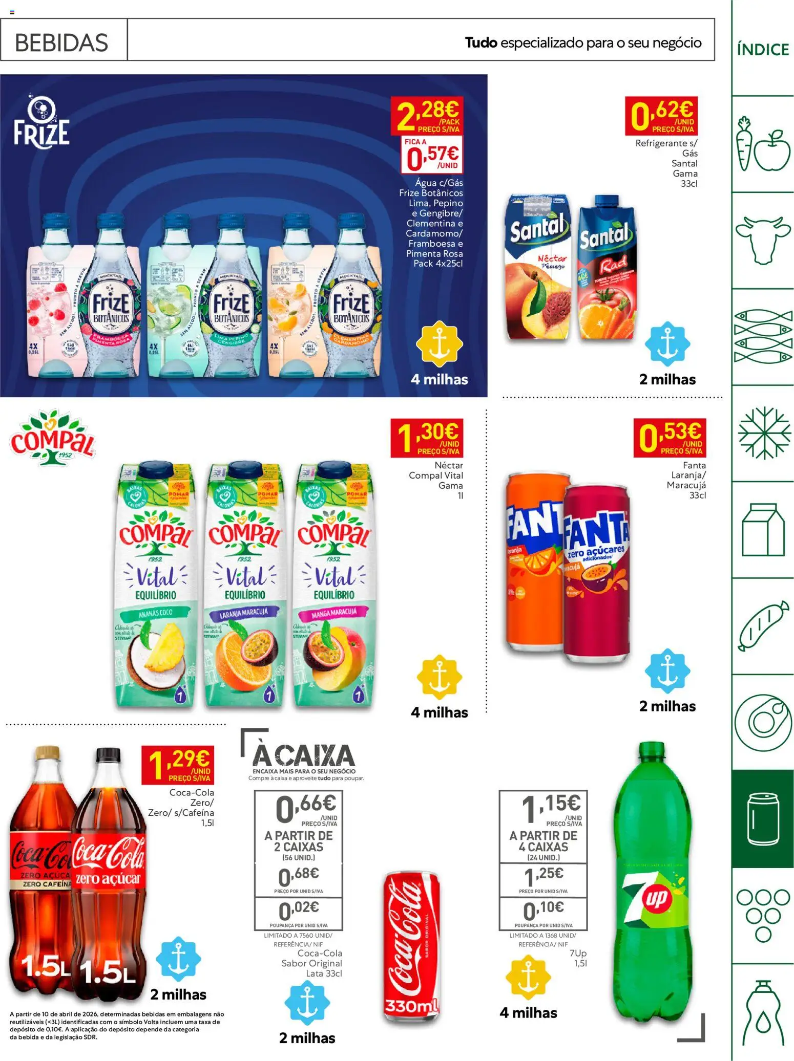 Recheio Horeca Madeira │ válido de 29/09/2026 | Página: 17 | Produtos: Pimenta, Pepino, Ananás, Açúcar